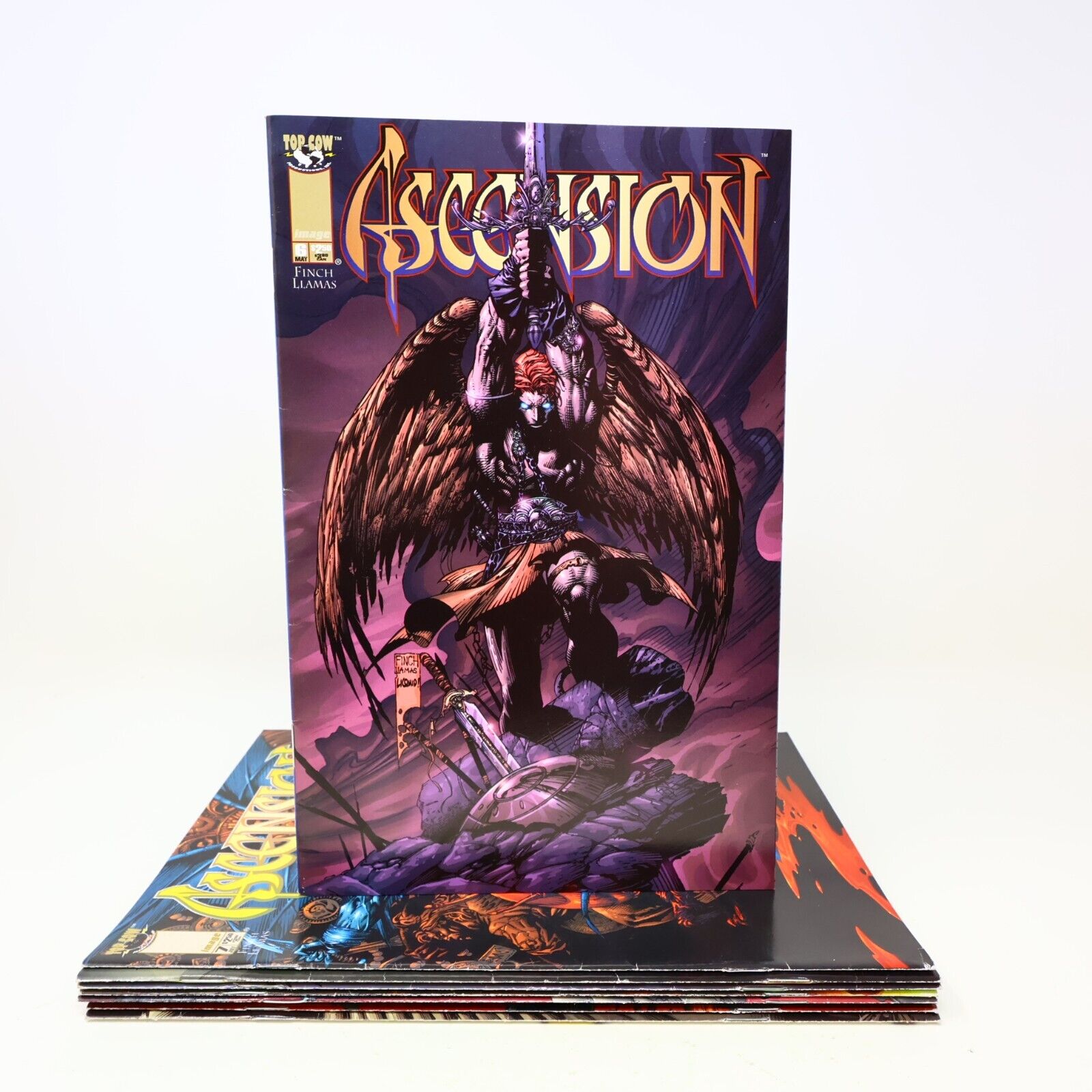 Lot 9 Comics Ascension #6-8 10-11 16 19-20 22 David Finch/Victor Llamas 90s