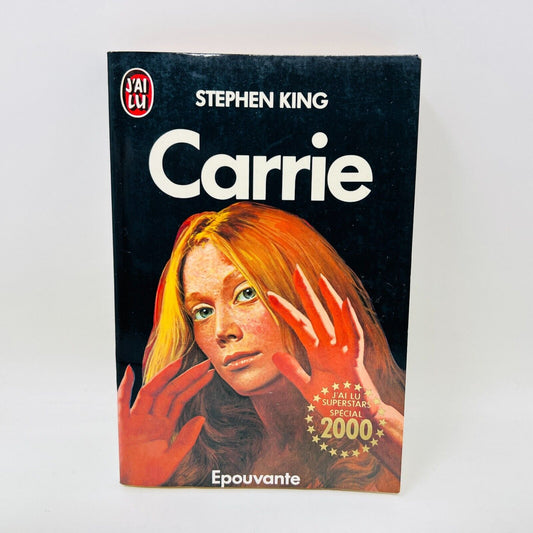 1986 Carrie de Stephen King J'ai Lu Épouvante Horreur Français/French Paperback