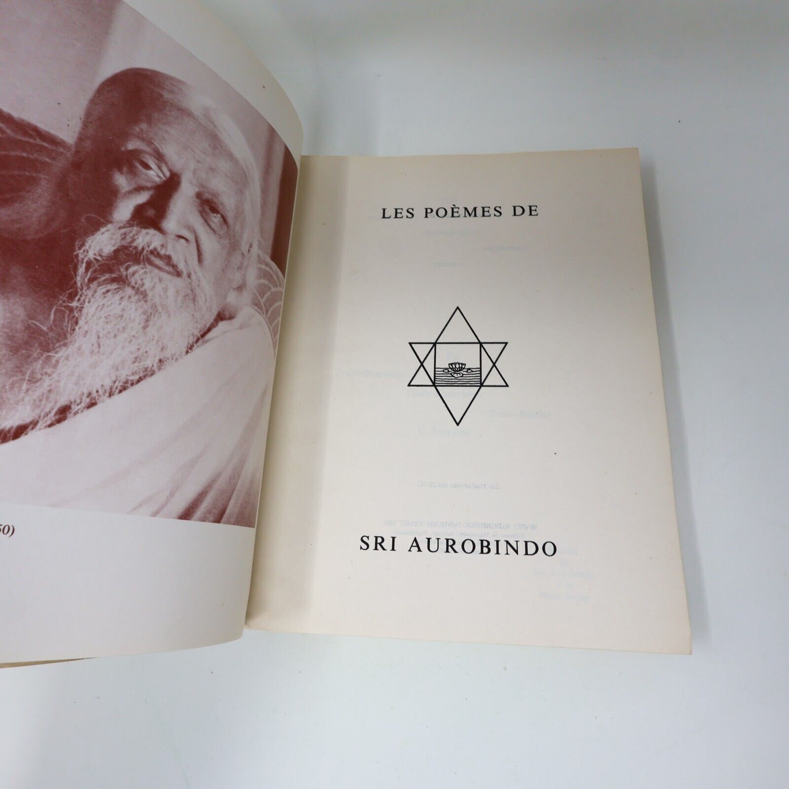 Lot 4 Livres Sri Aurobindo Savitri Poèmes Conscience Renaissance Karma Français