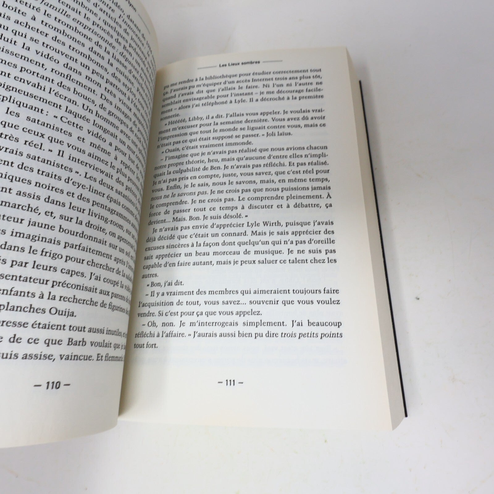 2009 Les Lieux Sombres Gillian Flynn Sonatine Crime et Mystère Policier Thriller