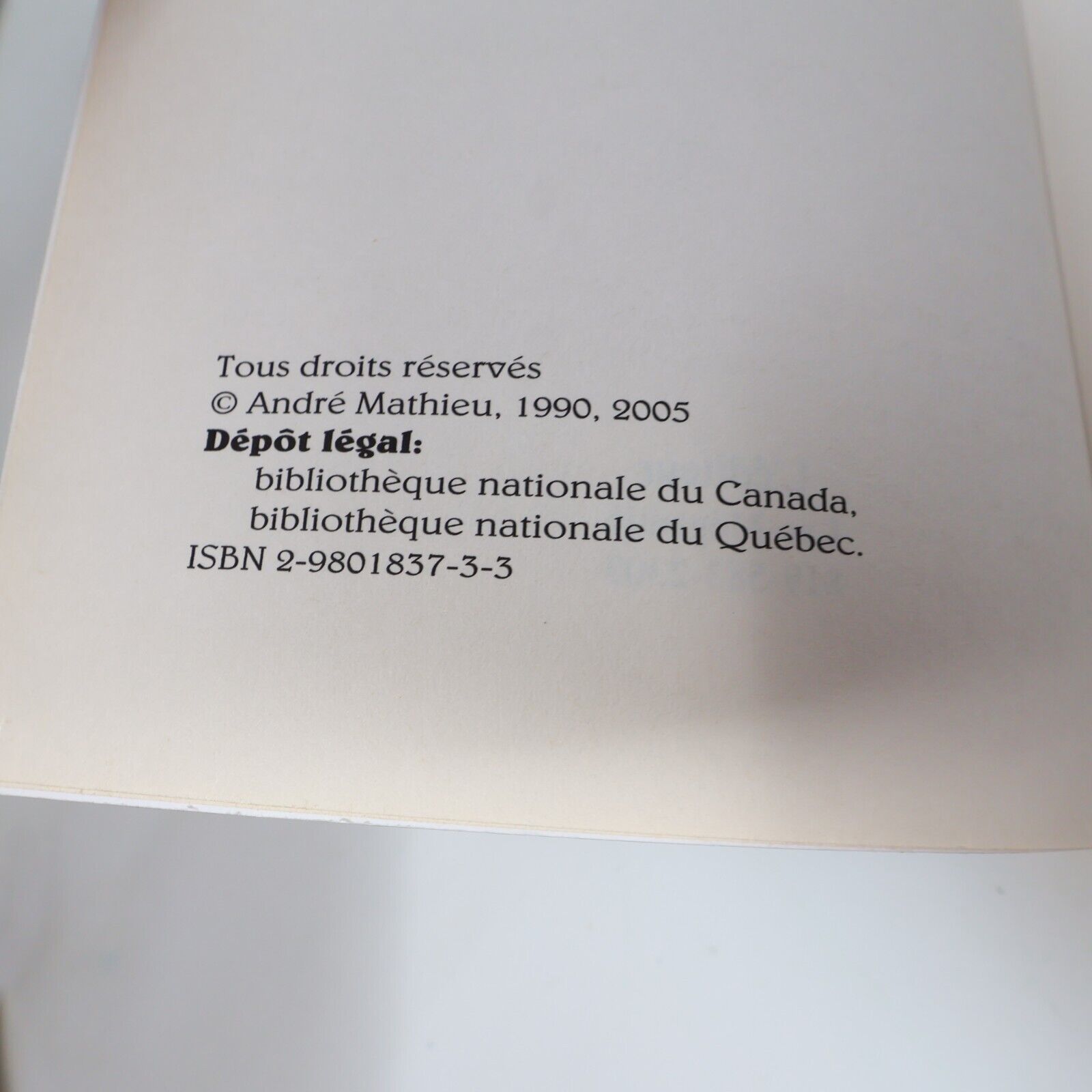 1990 Aurore La Vraie Histoire de l'Enfant Martyre de André Mathieu Paperback PB