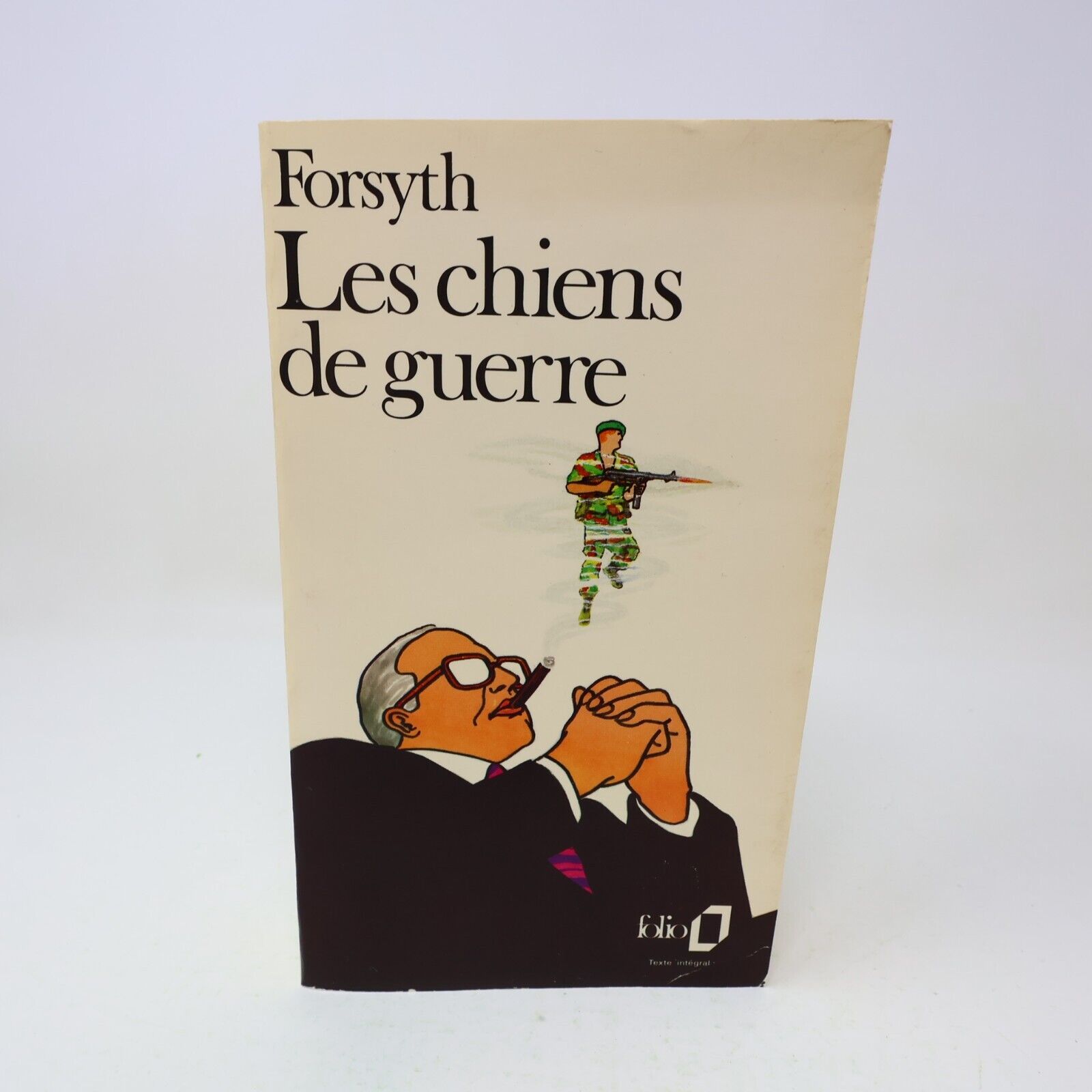 1975 Les Chiens de Guerre Frederick Forsyth Folio Gallimard Français Paperback
