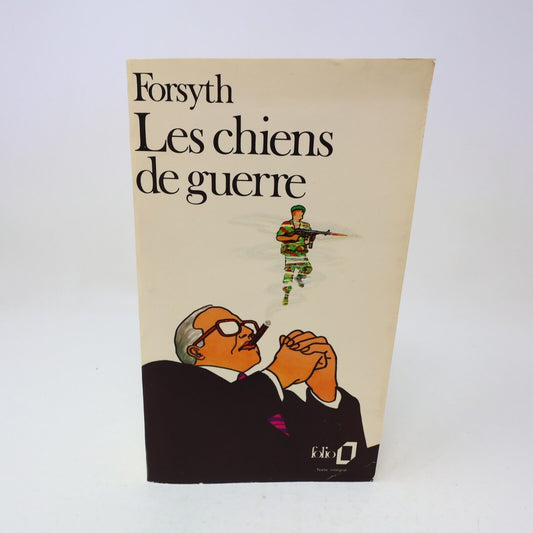 1975 Les Chiens de Guerre Frederick Forsyth Folio Gallimard Français Paperback