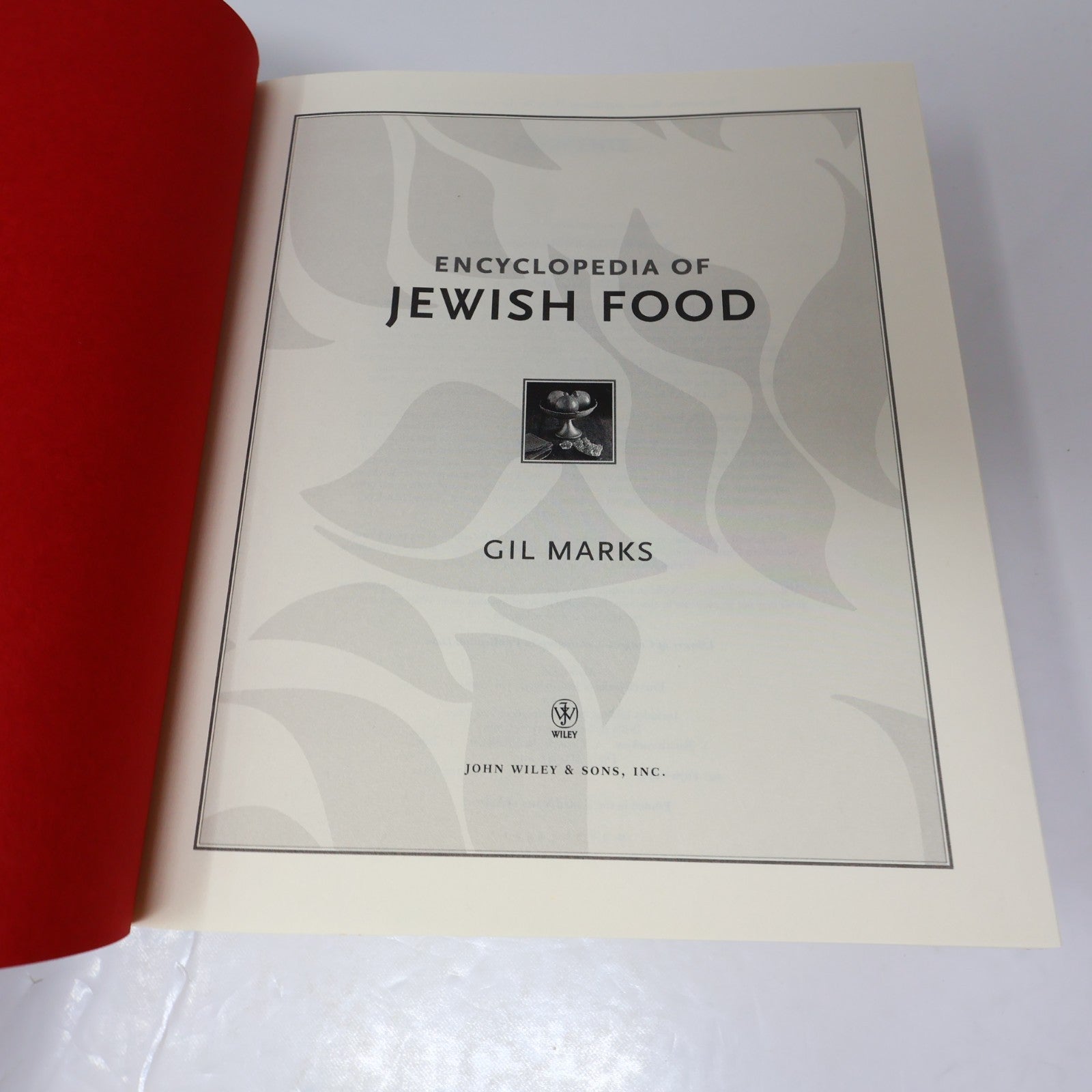 Encyclopedia of Jewish Food Gil Marks Wiley 2010 HC DJ Cookbook Jews Judaism