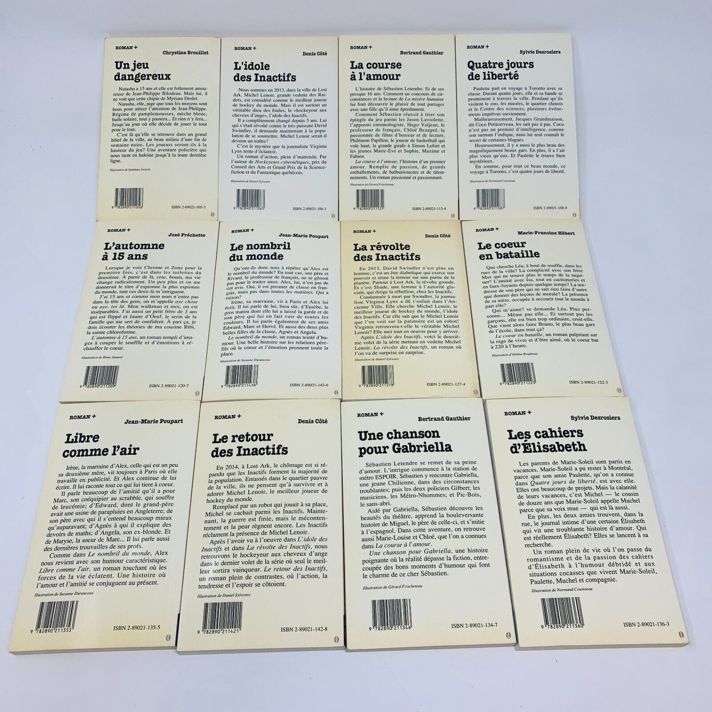 20x La Courte Échelle Roman + #1-19 23 Lecture Enfants Livres Français French