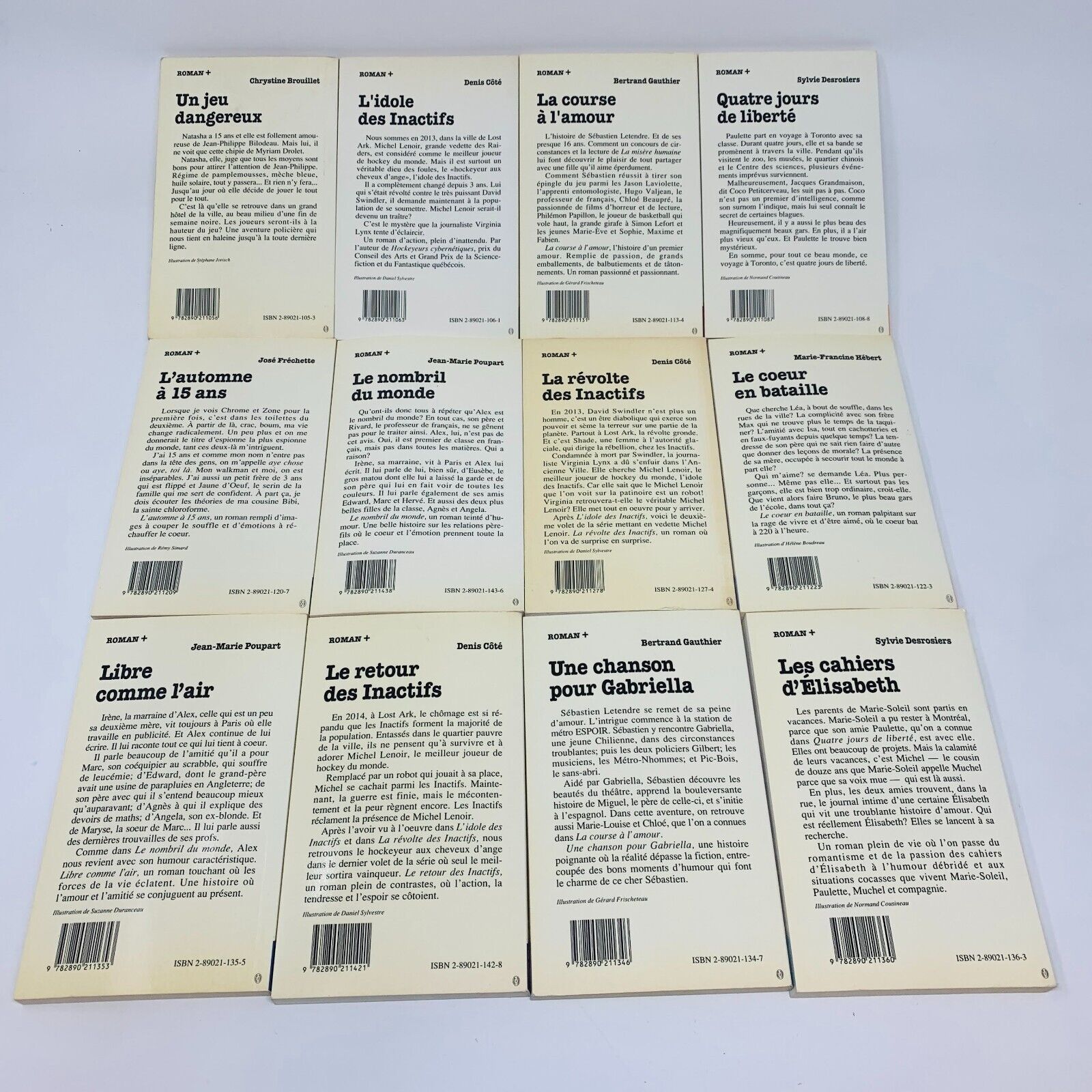 20x La Courte Échelle Roman + #1-19 23 Lecture Enfants Livres Français French