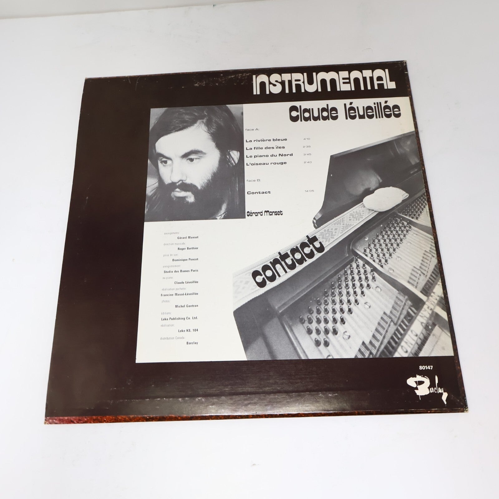 Claude Léveillée Lot 13 Disques Black Sun/Cheval De Bois/Beaux Dimanches Record