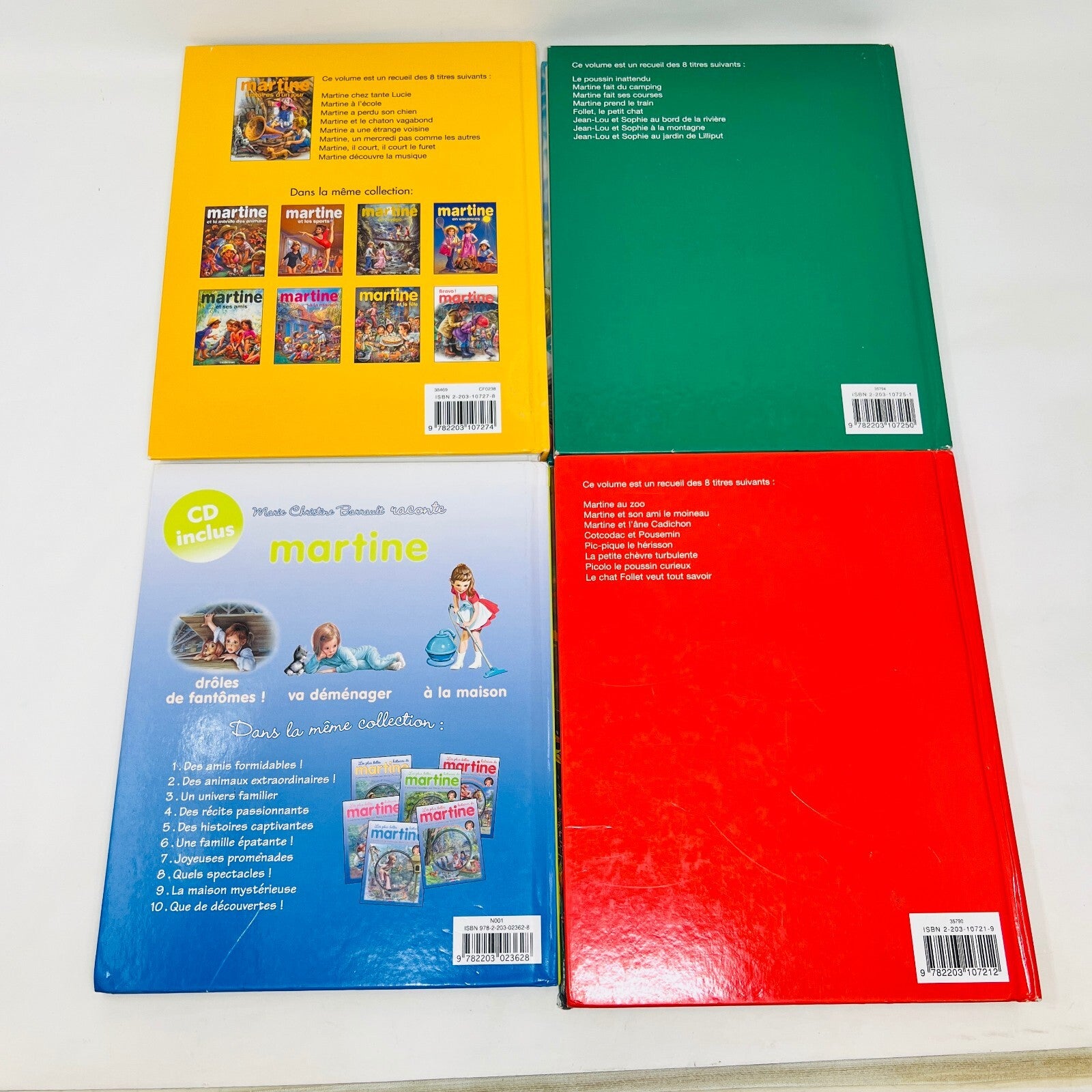 Martine 32 Histoires ds 5 Livres Lot Delahaye/Marlier Casterman Français/French