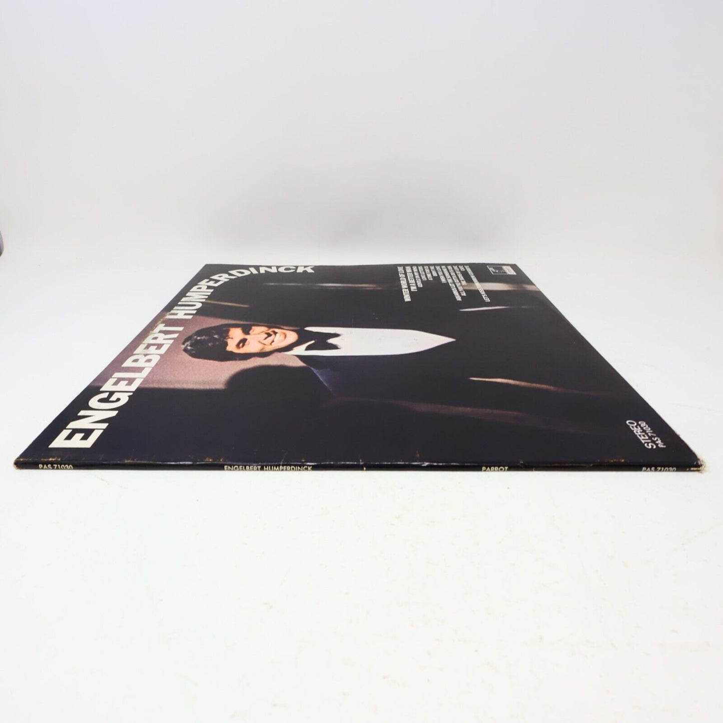 Engelbert Humperdinck Self Titled LP Record Vinyl Parrot PAS 71030 Canada 1969