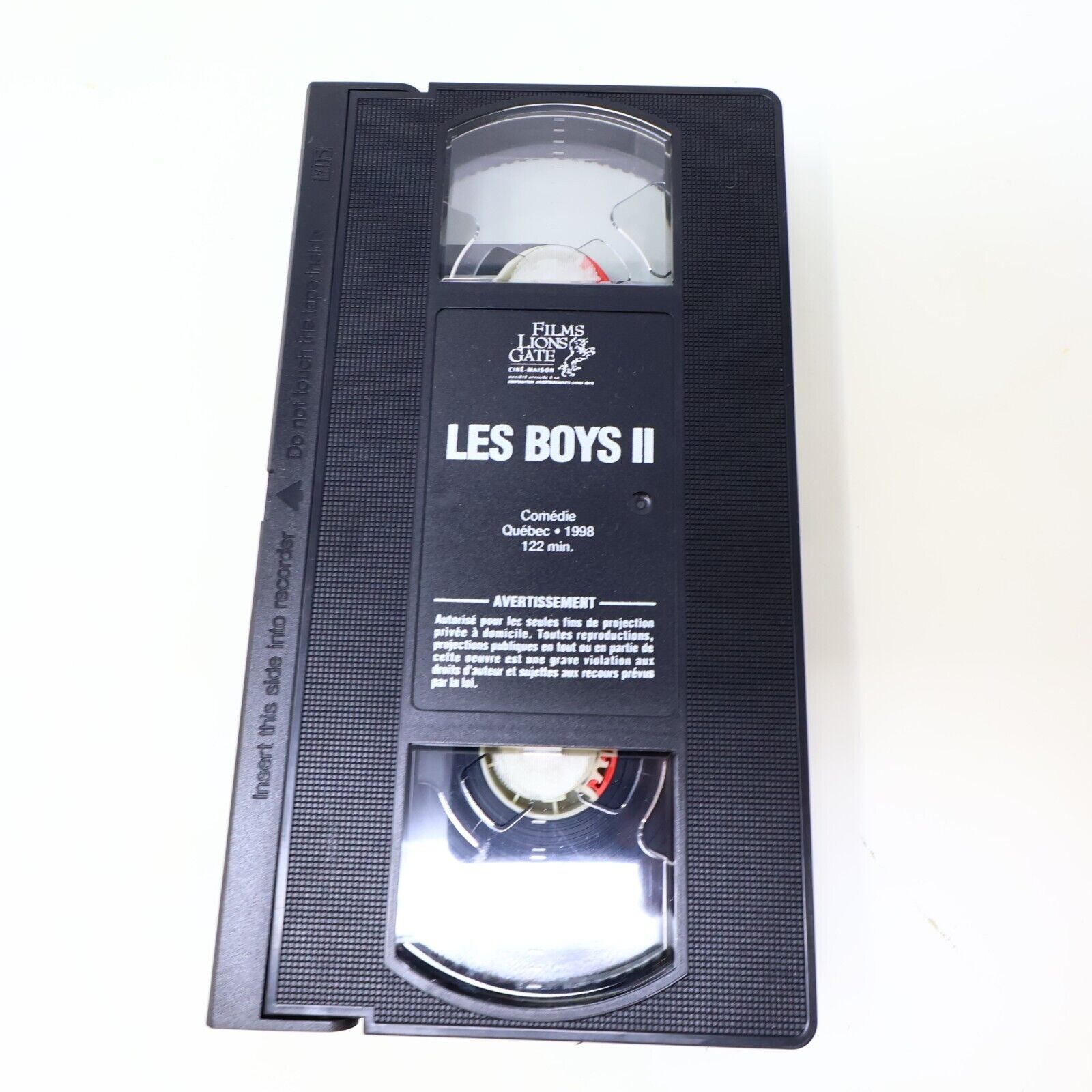 Les Boys 1 & 2 Lot VHS NTSC Testés Français Québec Comédie Hockey Rémy Girard
