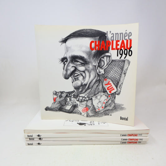 Lot 5 L'Année Chapleau Serge Chapleau Livres Caricatures Humour Français Boréal
