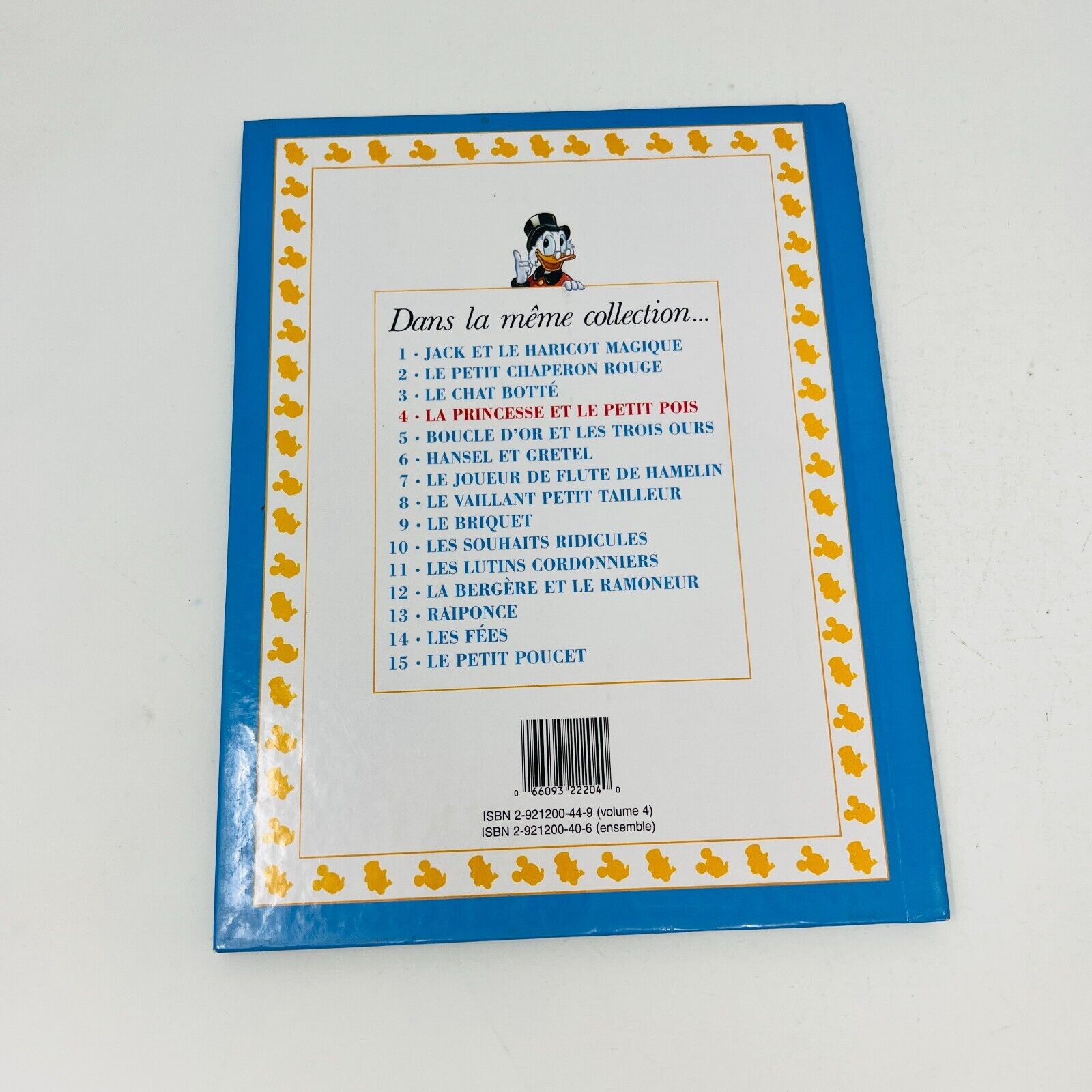 8x Les Contes de l'Oncle Picsou Walt Disney Publicor Lot Livres Français 90s