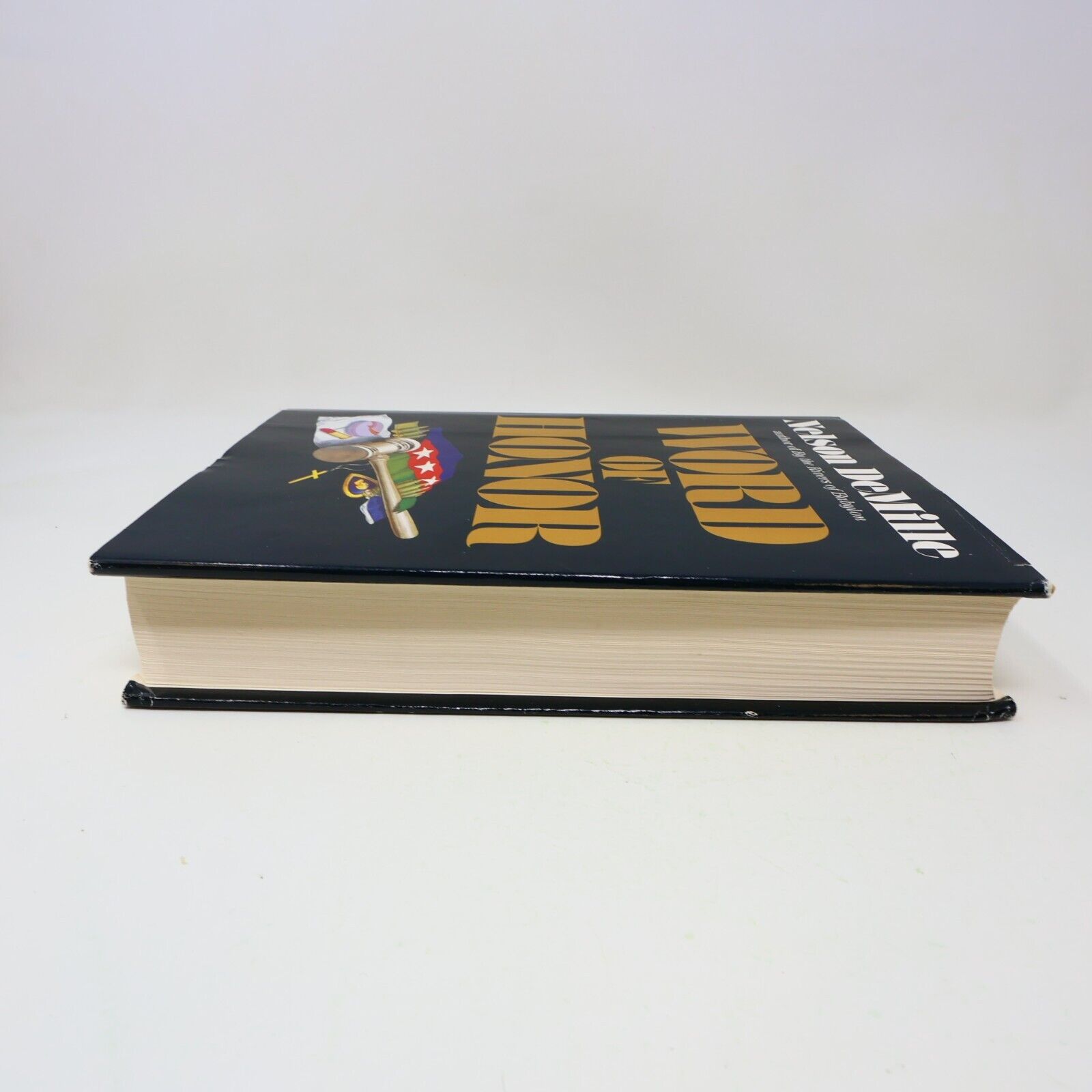 1985 Word of Honor Nelson Demille 2nd Print Warner Books Hardcover HC Mystery DJ
