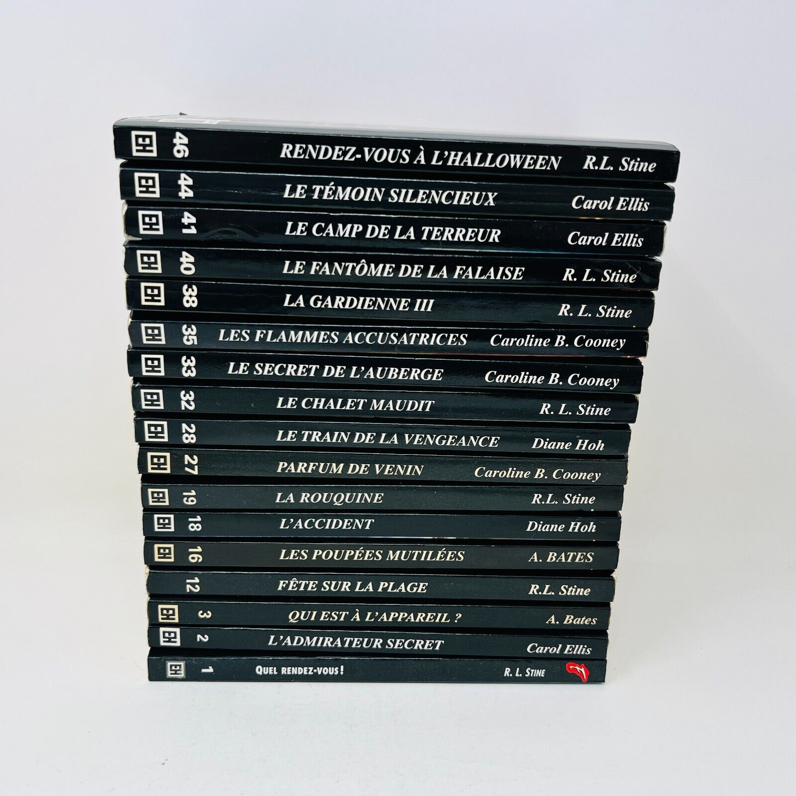 17x Frissons EH Lot Livres Quel Rendez-Vous!/L'Accident/Chalet Maudit Stine