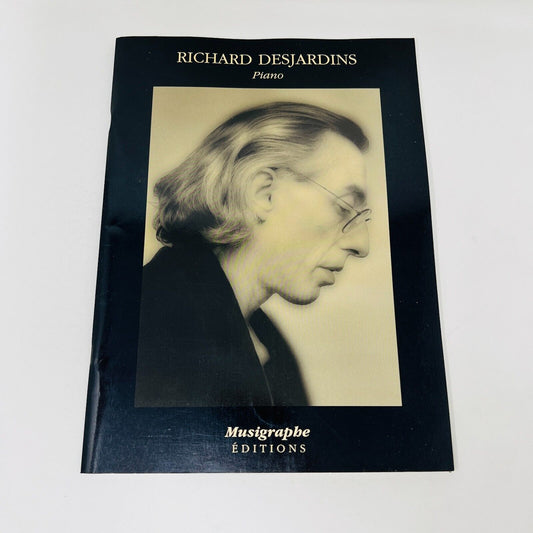1994 Richard Desjardins Piano Partitions Songbook Musigraphe Tu m'aimes-tu