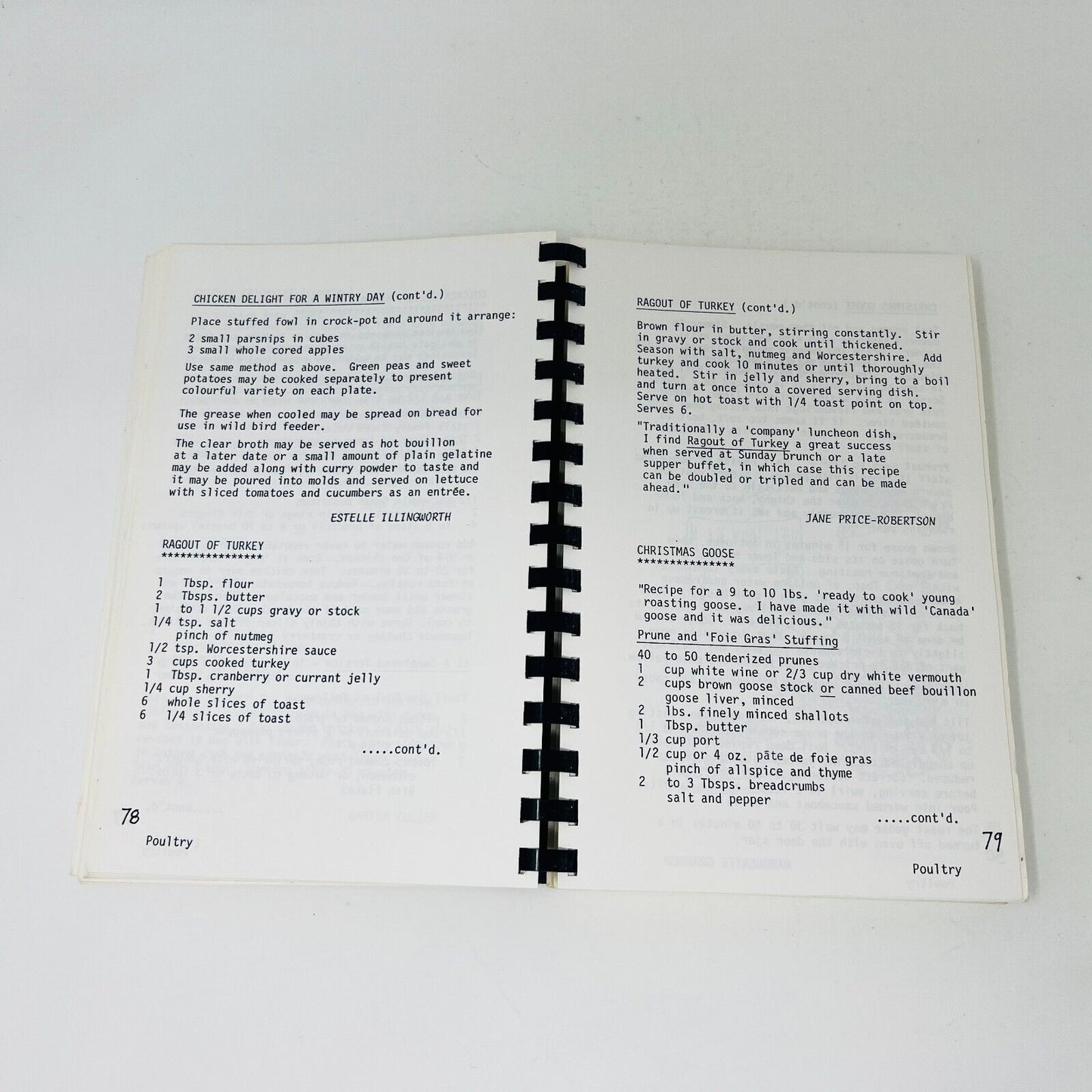 1983 Culinary Delights of Morin Heights by Sarah Solley Regional Cookbook Québec