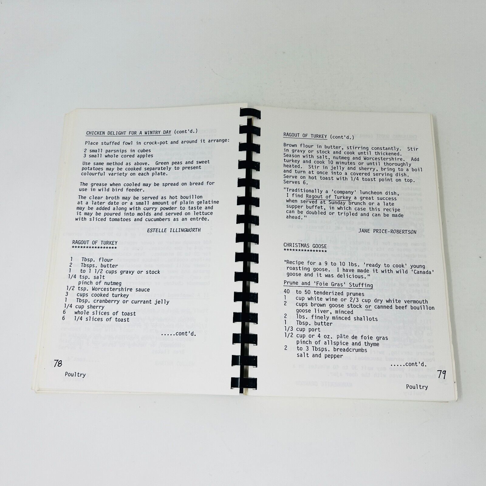 1983 Culinary Delights of Morin Heights by Sarah Solley Regional Cookbook Québec