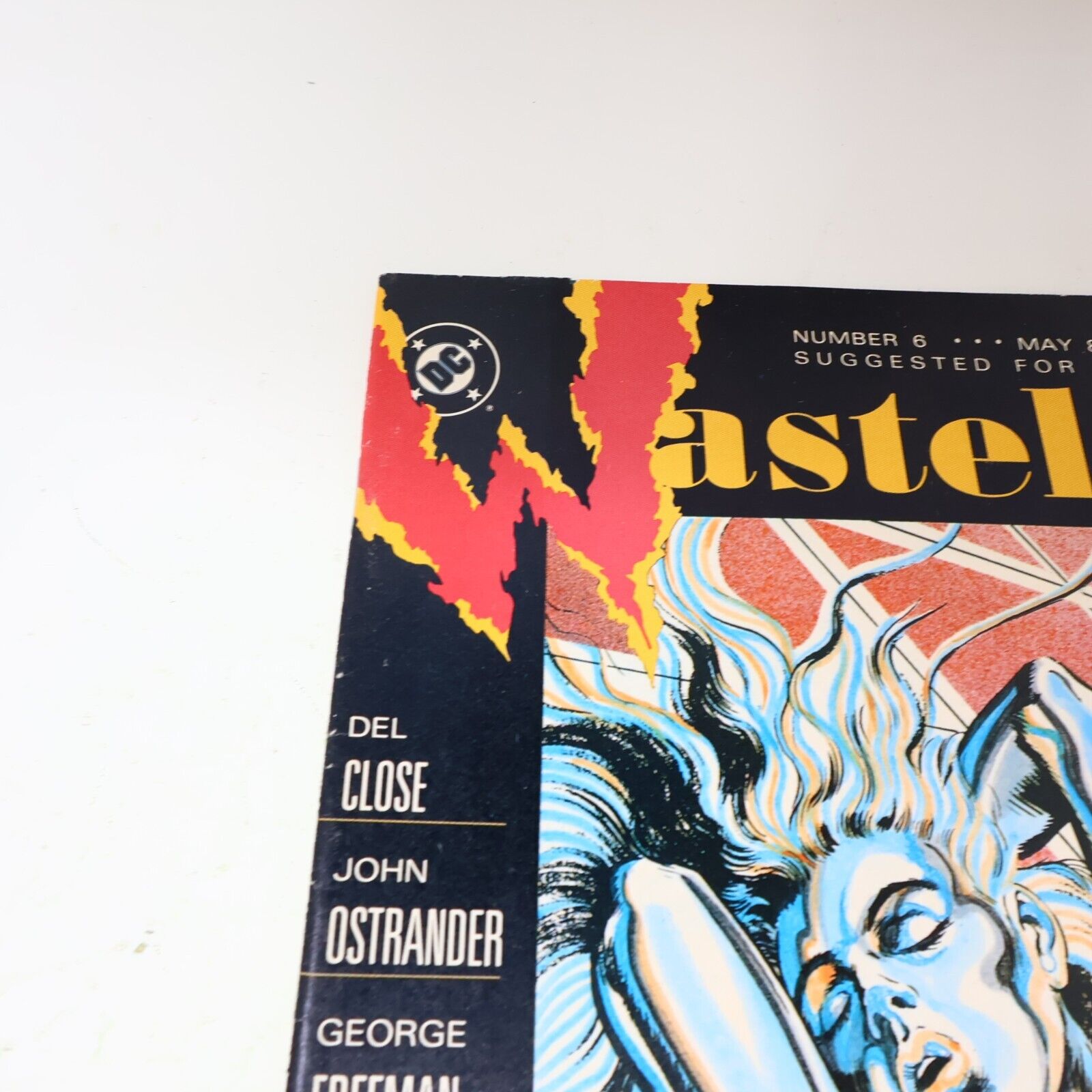 Lot 2 Comics Wasteland #6, 10 Del Close/John Ostrander/David Lloyd DC 1980s