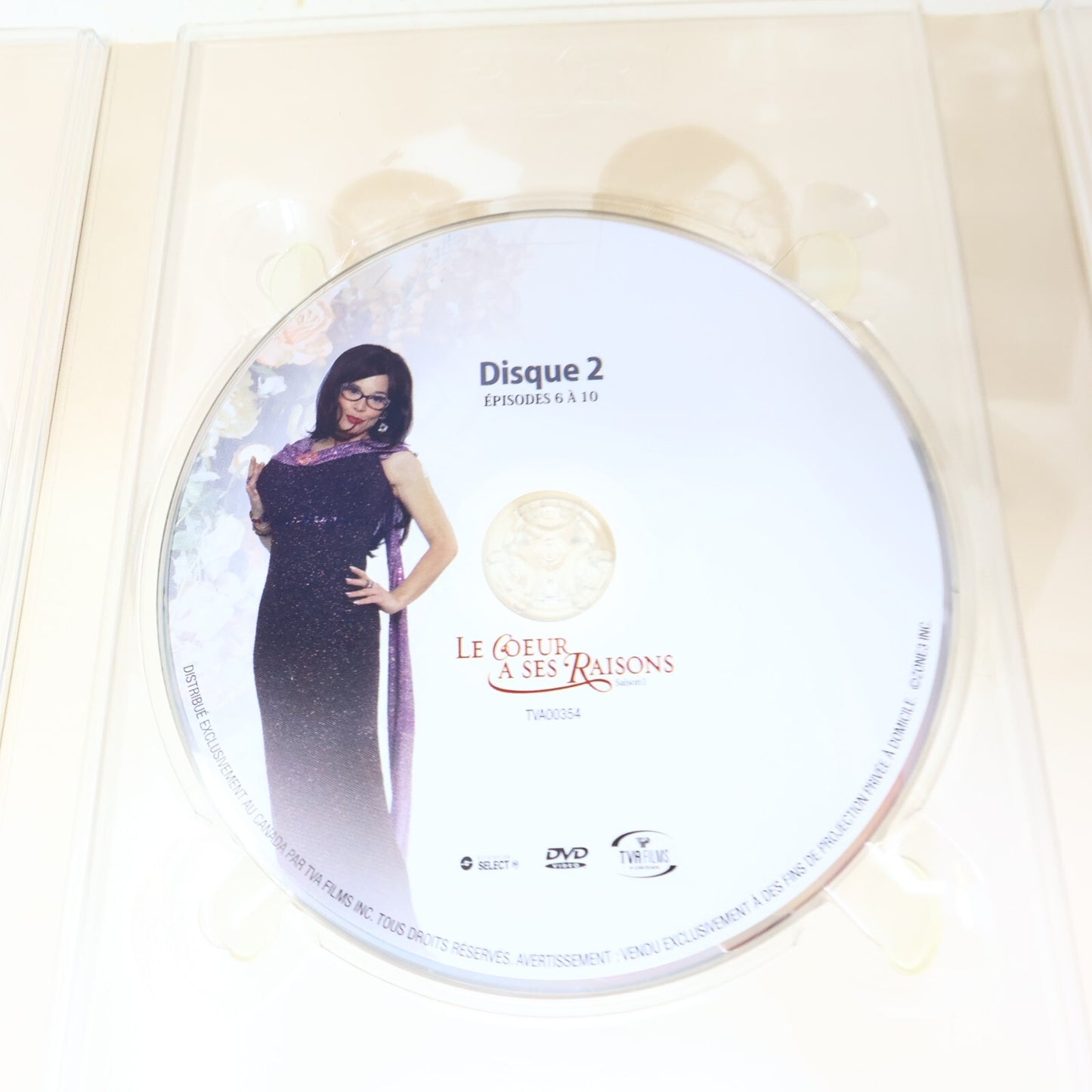 Le Coeur a Ses Raisons Saison 1 DVD Testé Marc Labrèche/Anne Dorval TV Québécois