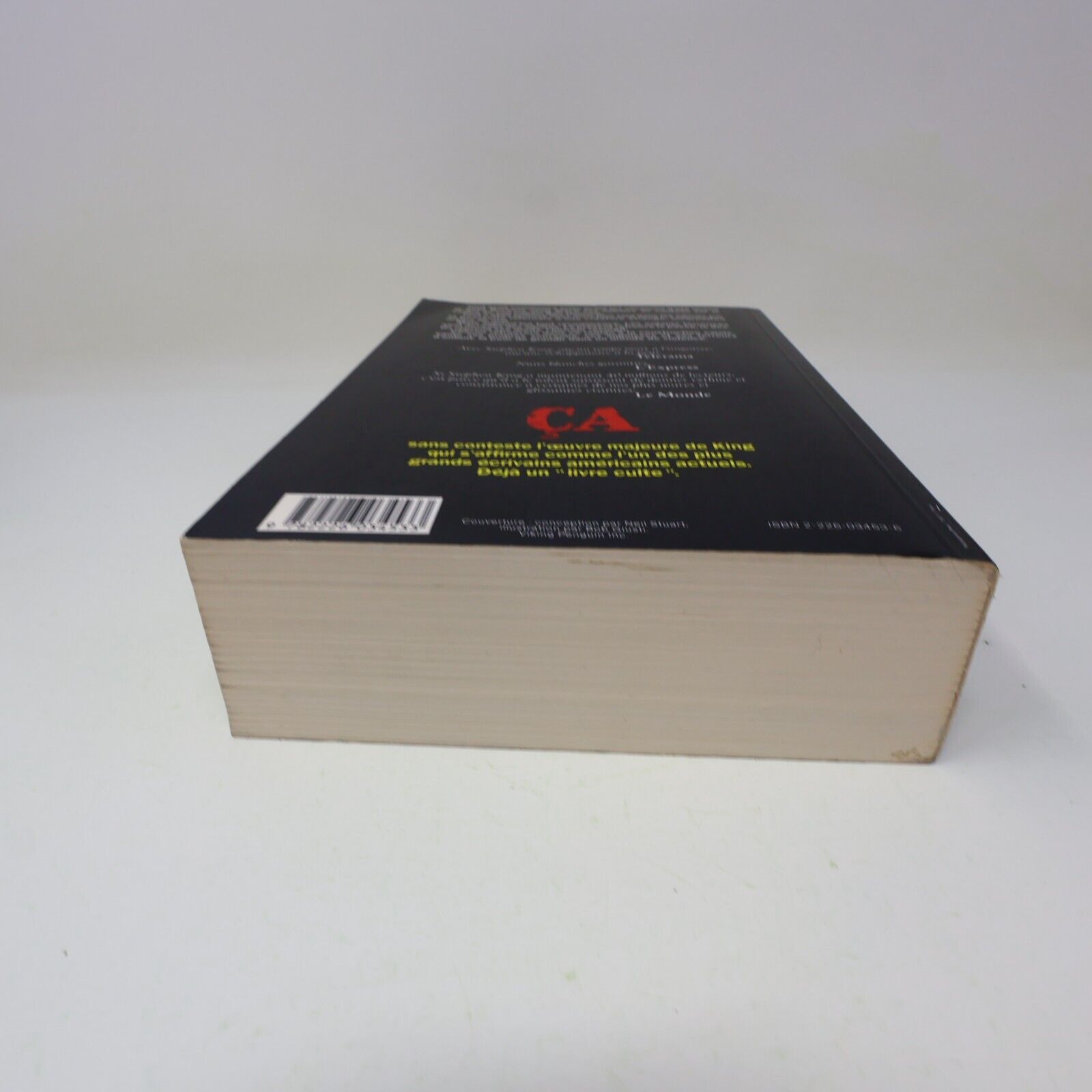 1988 Ça Tome 1 It Stephen King Paperback PB Albin Michel Clown Horreur Thriller