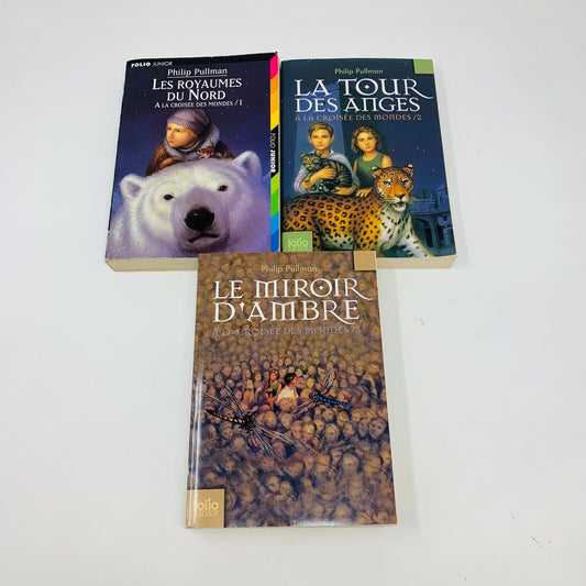 À la Croisée des Mondes de Philip Pullman Série Complète His Dark Materials Lot