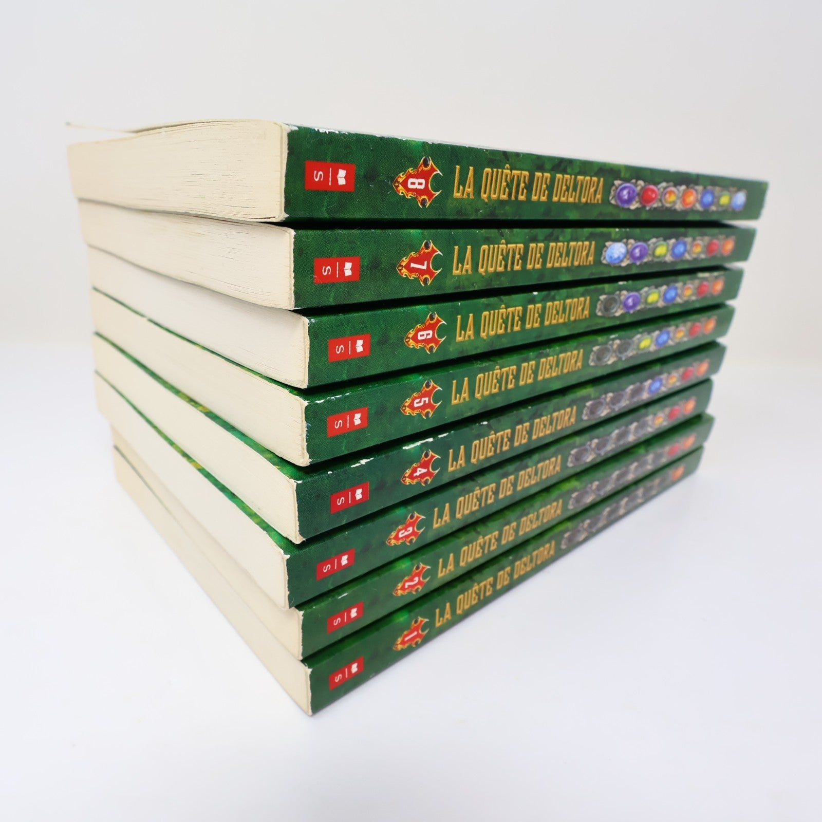 La Quête de Deltora #1-8 Complète Lot 8 Livres Emily Rodda Les Forêts du Silence