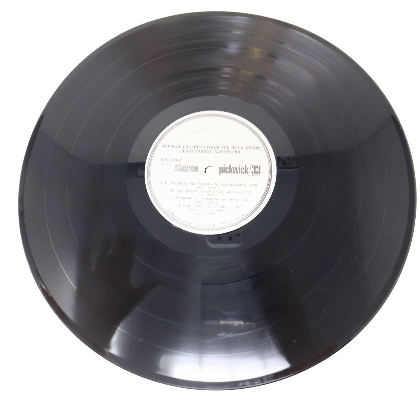 Musical Excerpts From The Rock Opera Jesus Christ Superstar LP Webber / Tim Rice
