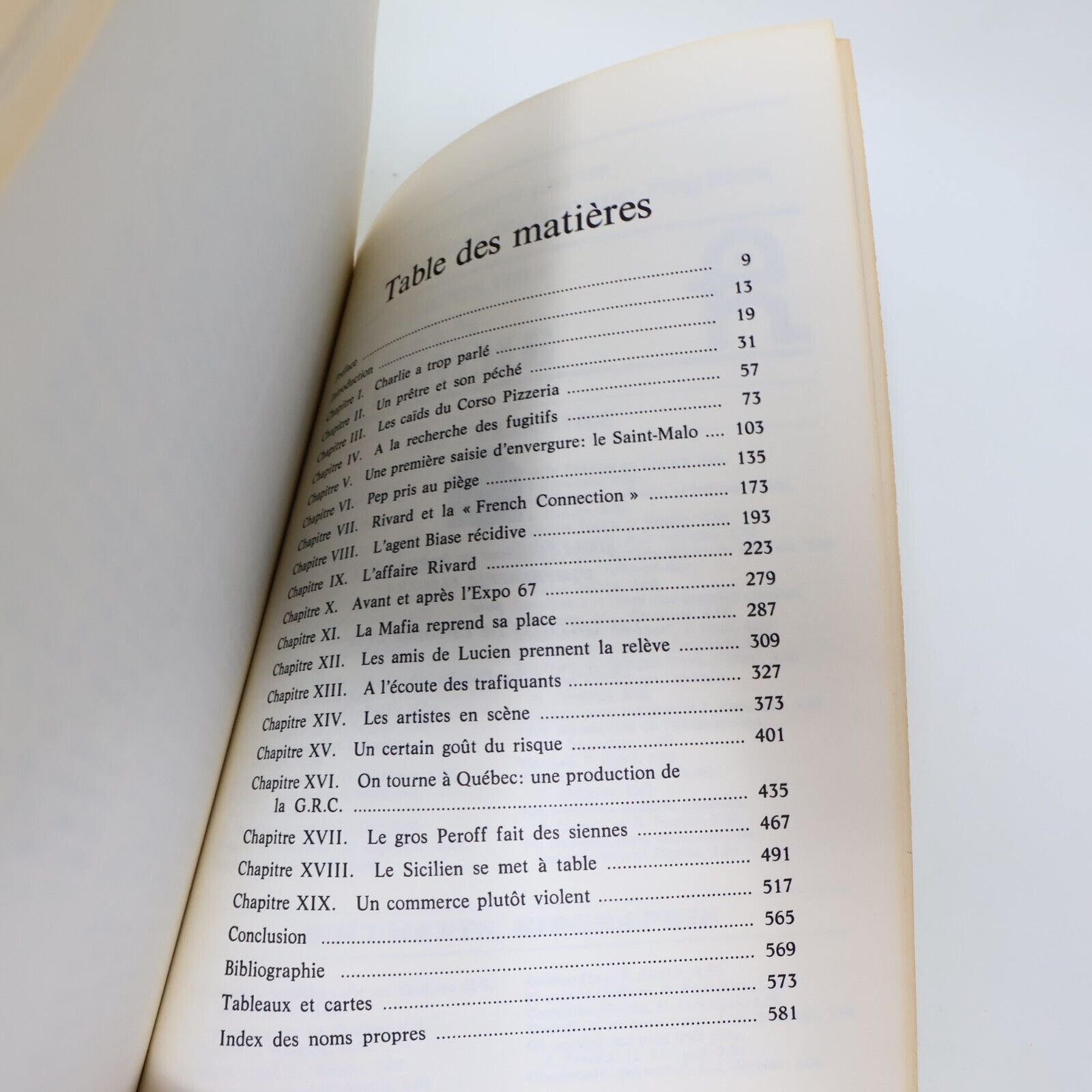 1975 La Filière Canadienne Jean-Pierre Charbonneau Sociologie Crime Mafia Livre