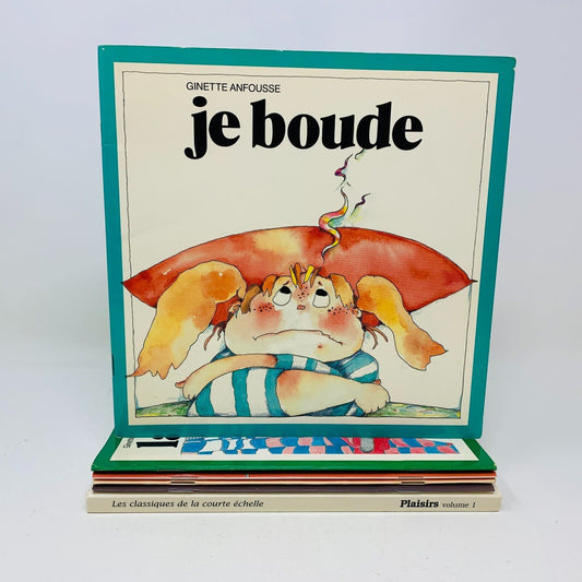 6x La Courte Échelle Lot de Livres Vintage pour Jeunes Enfants Français 70-90s