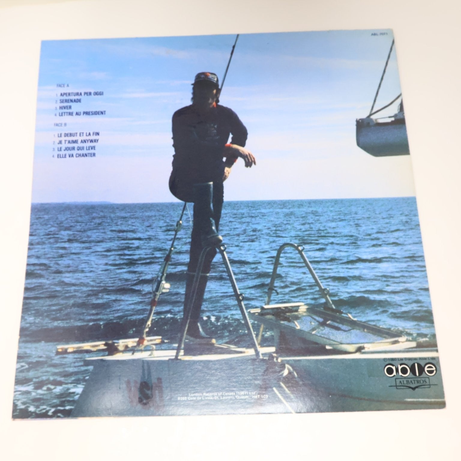 Alain Barriere Lot 10 Disques LP Record Sérénade et Tragédie/Amoco/Seduction