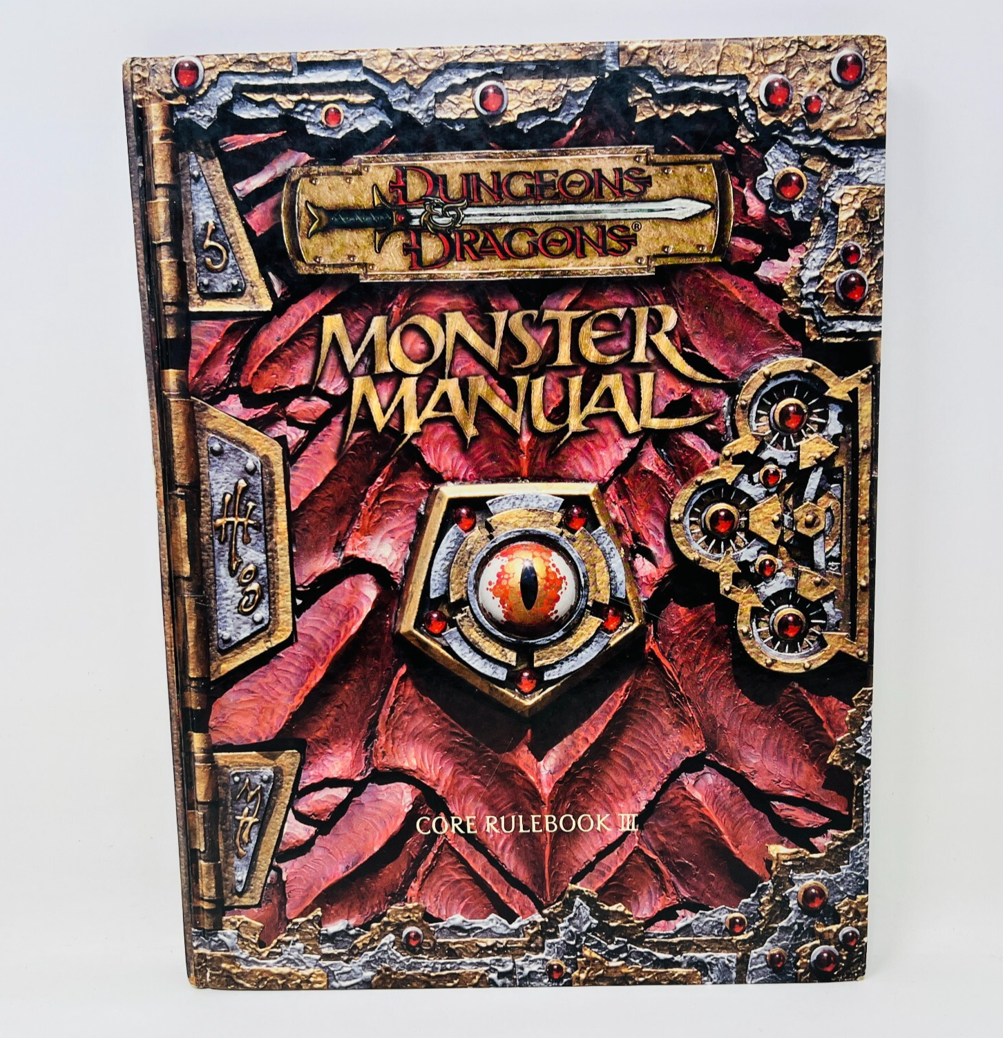 Monster Manual Core Rulebook III #3 Dungeons and Dragons D&D TSR11552 HC 2000