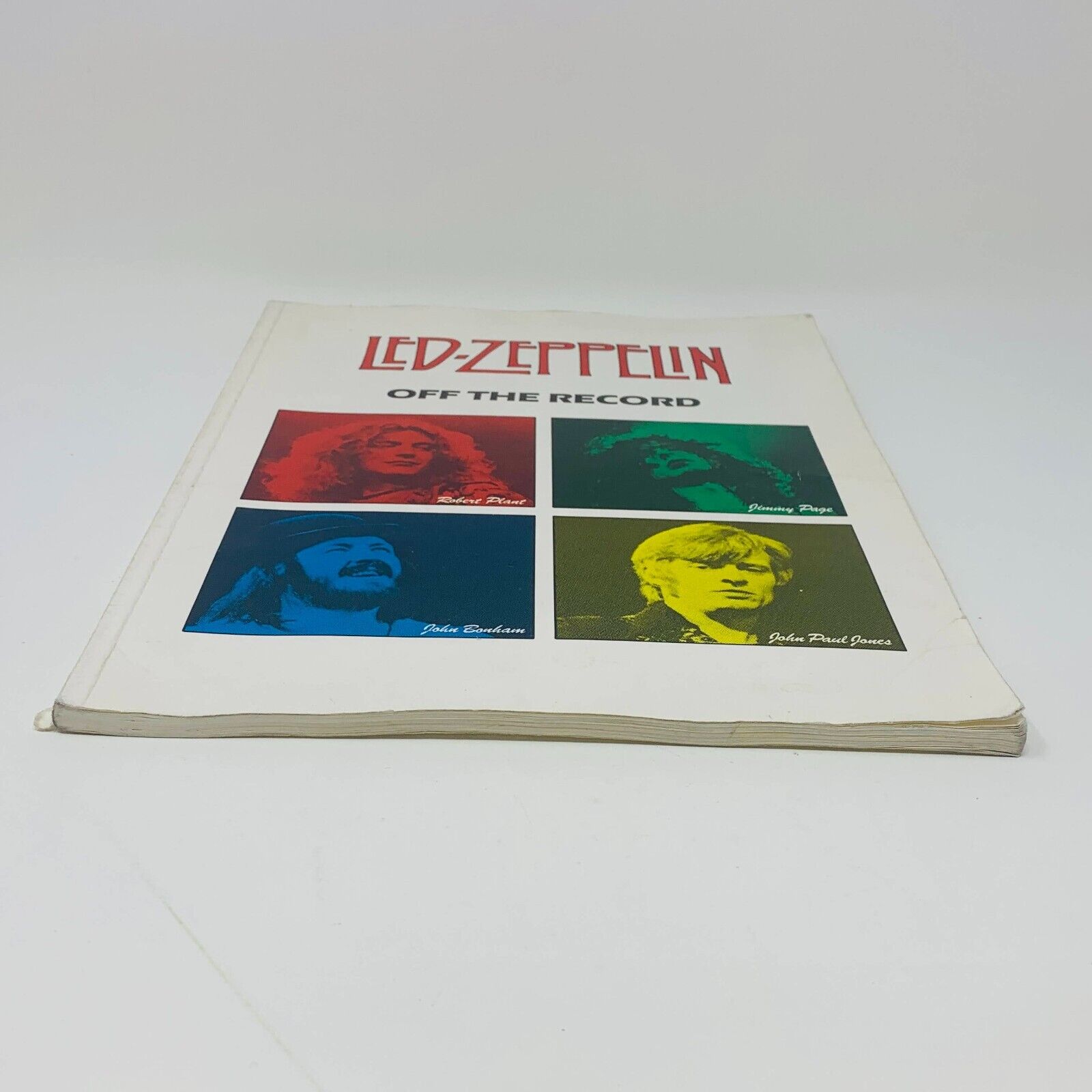 1988 Led Zeppelin Off The Record Songbook Sheet Music Jimmy Page Robert Plant