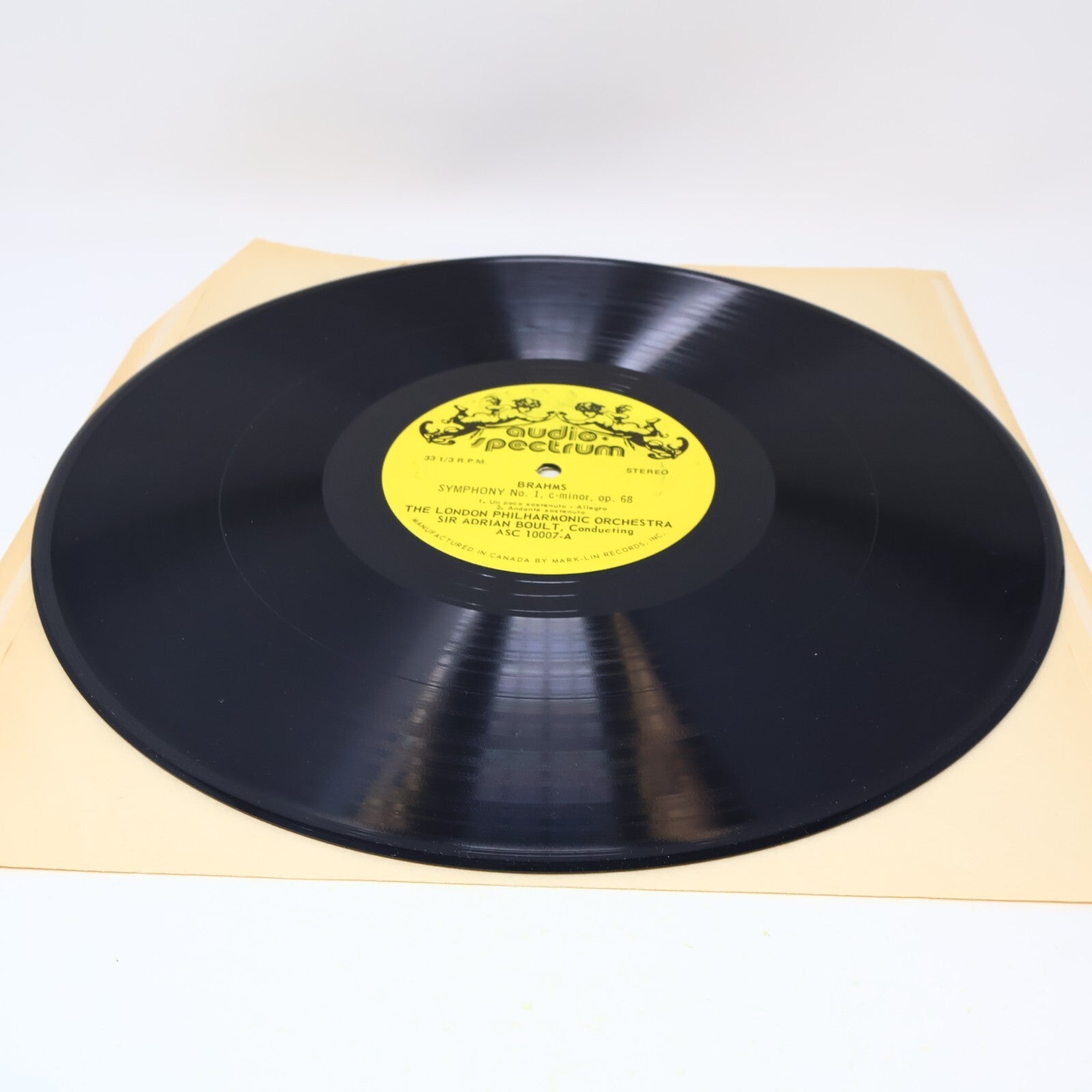 Sir Adrian Boult Johannes Brahms London Philharmonic Orchestra Record ASC-10007