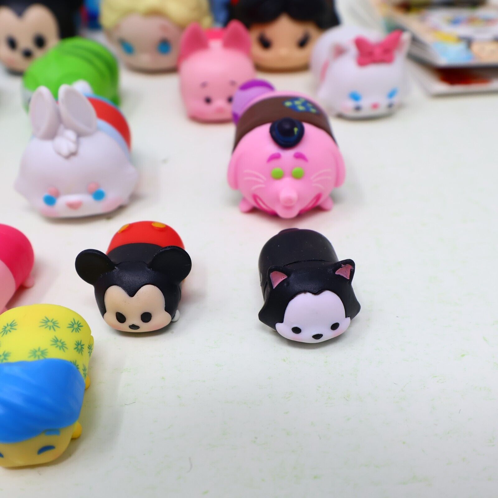 Lot of 19 Disney Tsum Tsum Figures Jakks Toys Eeyore Mickey Stitch Snow White