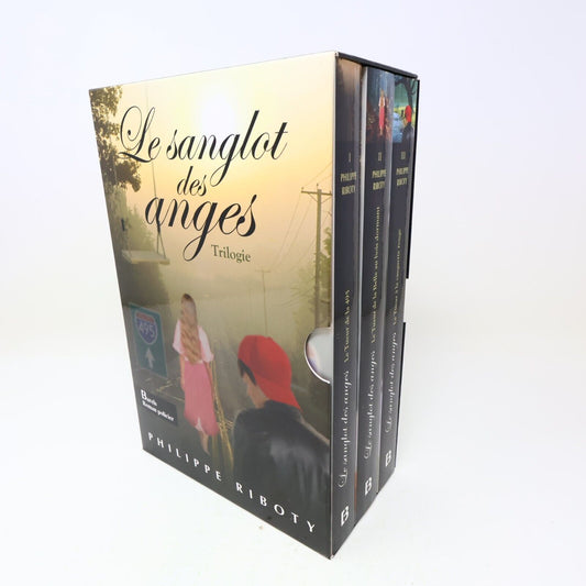 2008 Trilogie le Sanglot des Anges Philippe Riboty Coffret Barels Roman Policier