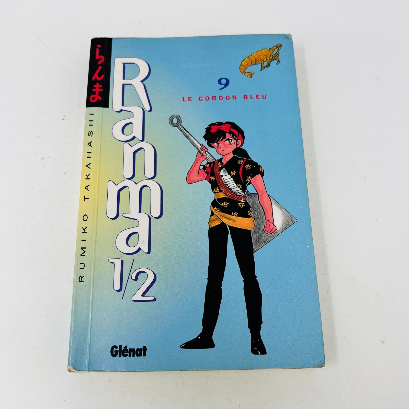 5x Mangas Ranma 1/2 #9-13 Rumiko Takahashi Glénat Français 90s Cordon Bleu Lot