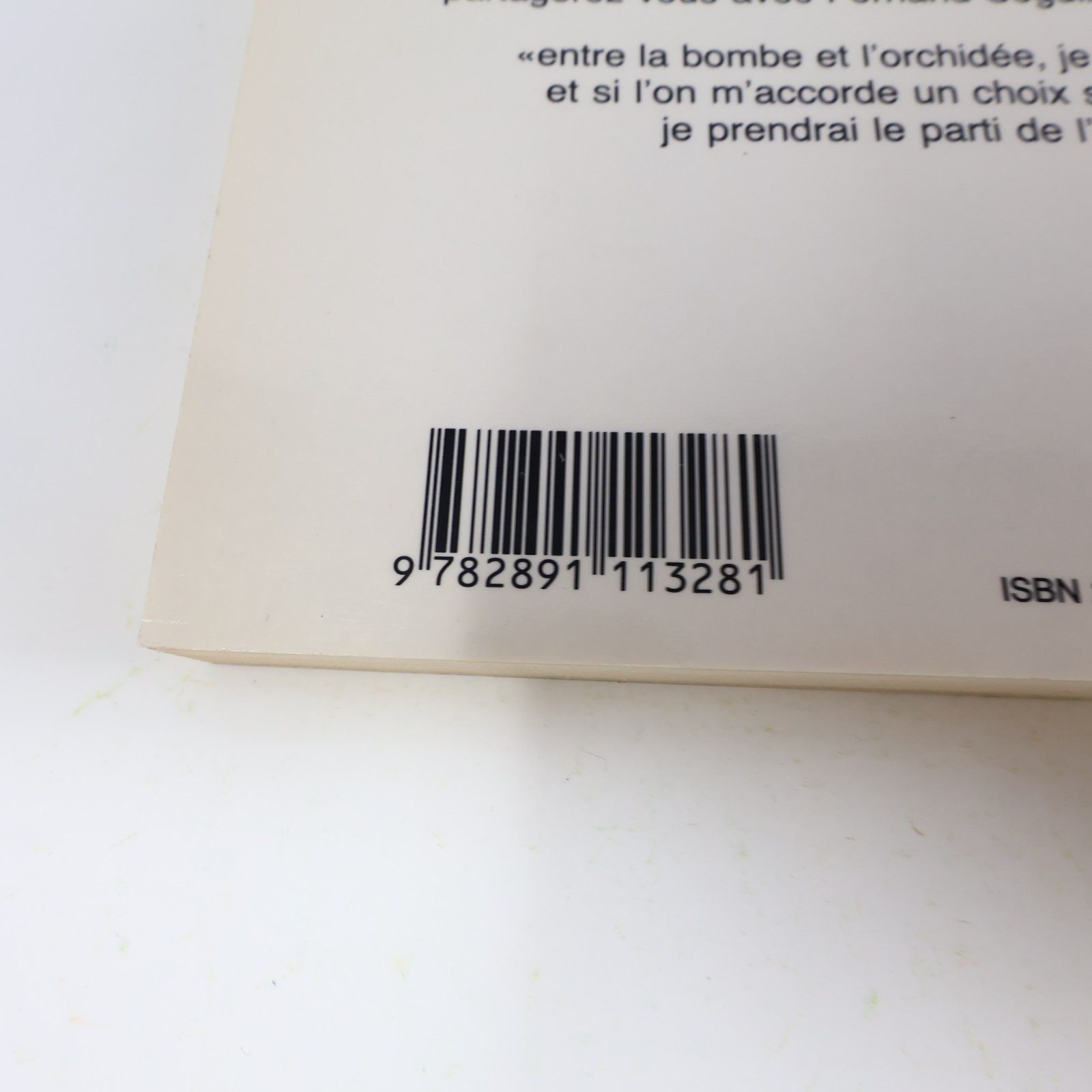 Fernand Séguin Lot 2 Livres Cristal et la Chimère/Bombe et l'Orchidée Français