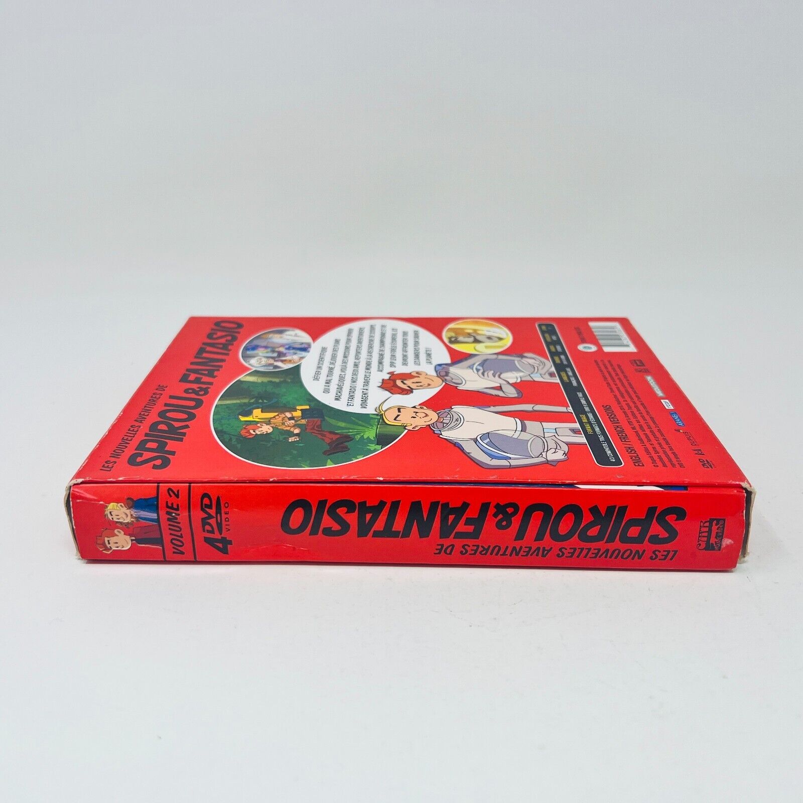 Les Nouvelles Aventures De Spirou & Fantasio Volume 2 Testé DVD NTSC 19 Épisodes