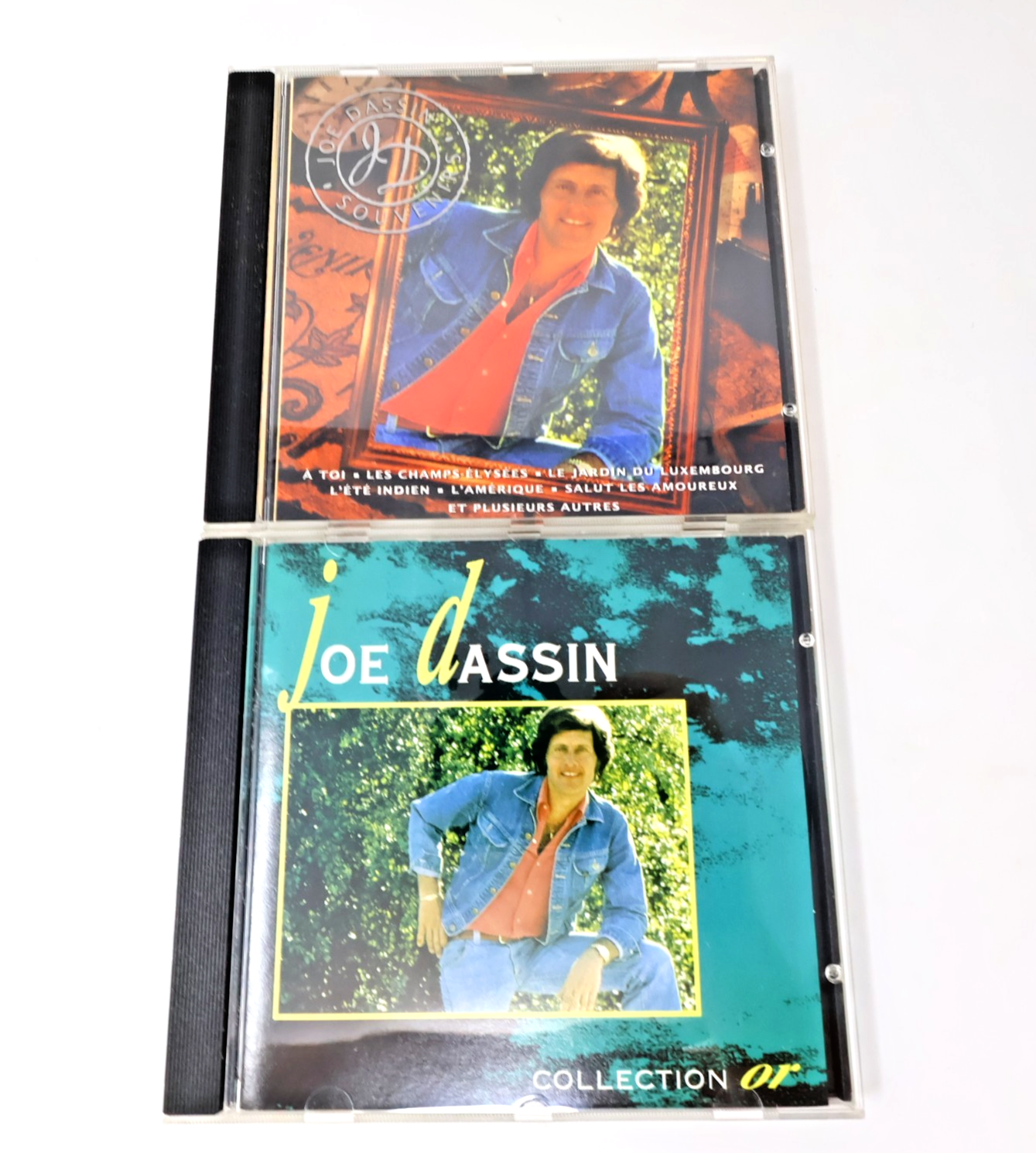 Joe Dassin Lot 2 CD Souvenirs/Collection Or Les Champs Elysées/Guantanamera 90s