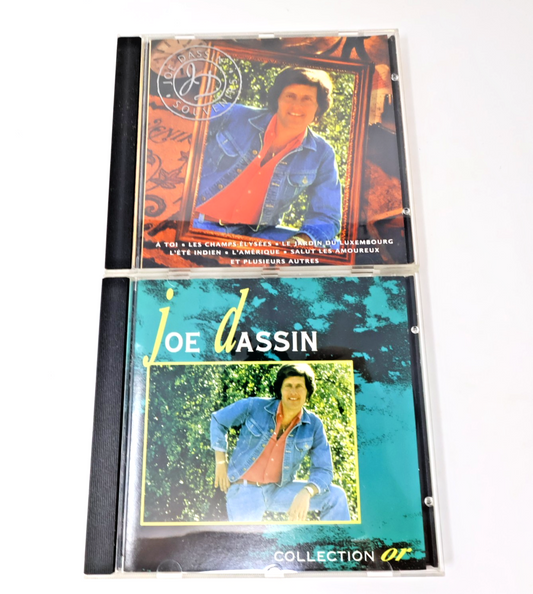 Joe Dassin Lot 2 CD Souvenirs/Collection Or Les Champs Elysées/Guantanamera 90s