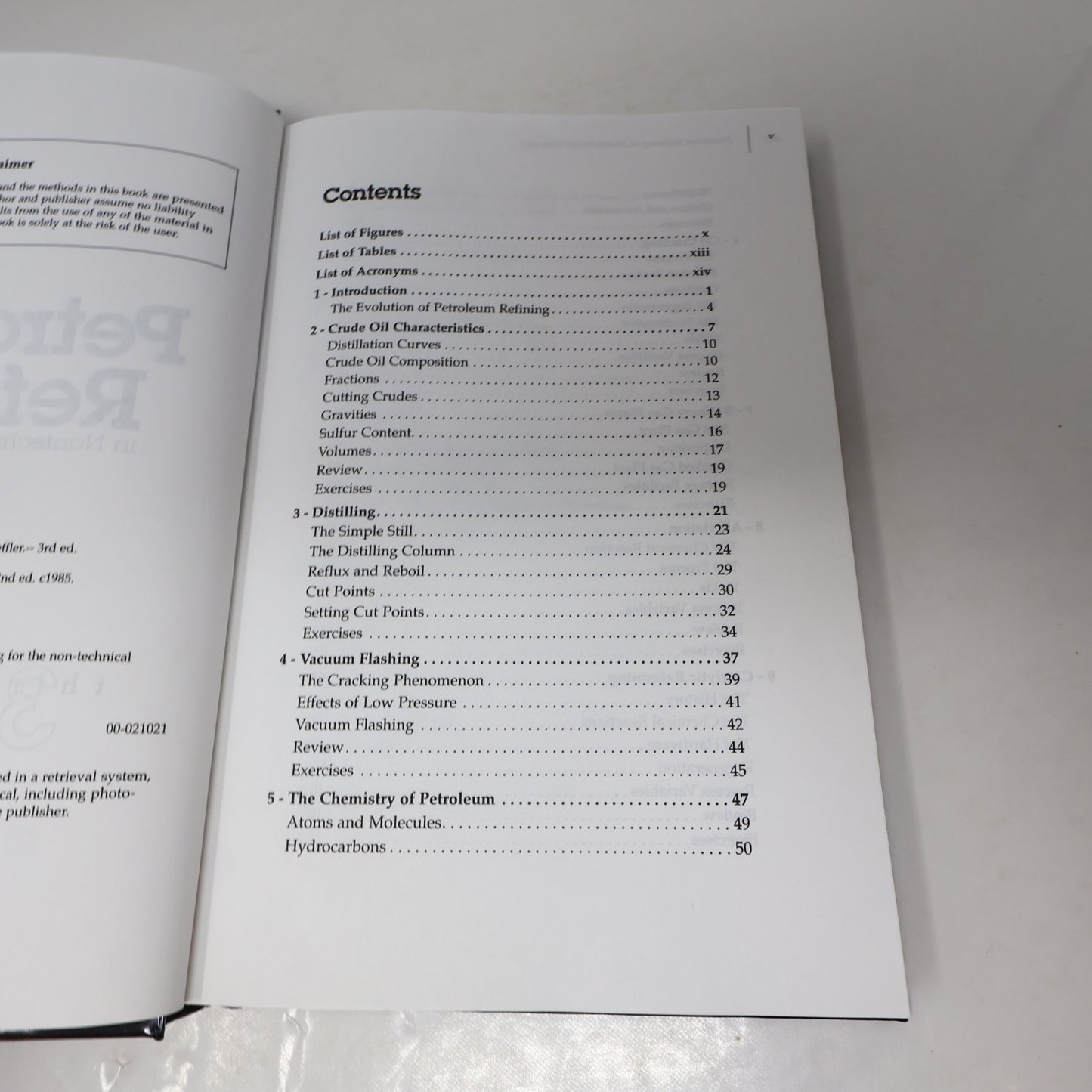 Petroleum Refining in Nontechnical Language William L. Leffler Pennwell Books HC