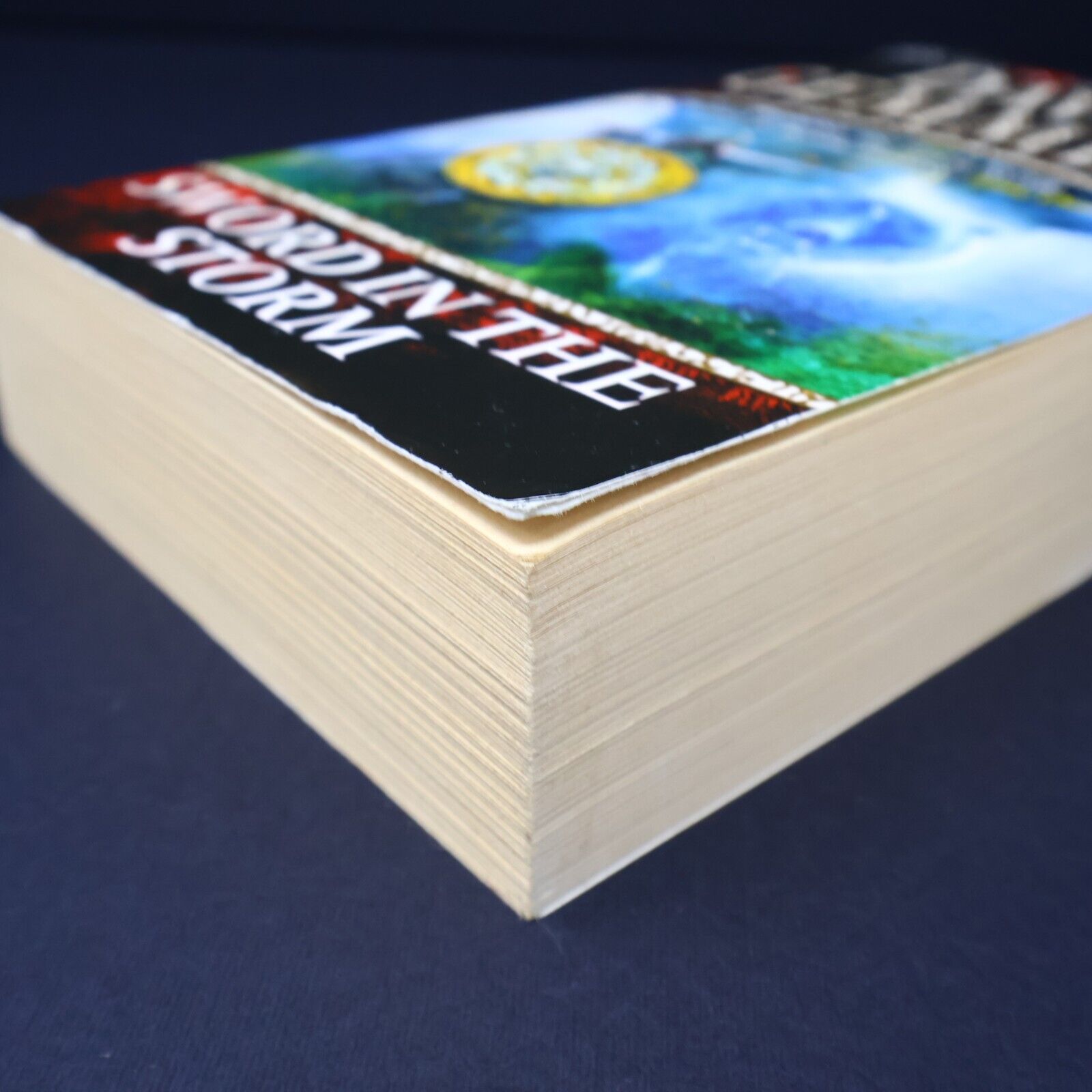 1999 Rigante #1 Sword in the Storm by David Gemmell Fantasy Corgi Book Paperback