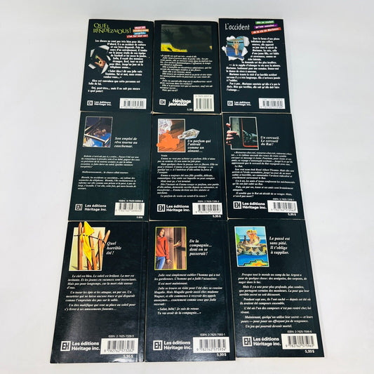 9x Frissons EH Lot Livres Quel Rendez-Vous!/L'Accident/Poupées Mutilées Stine