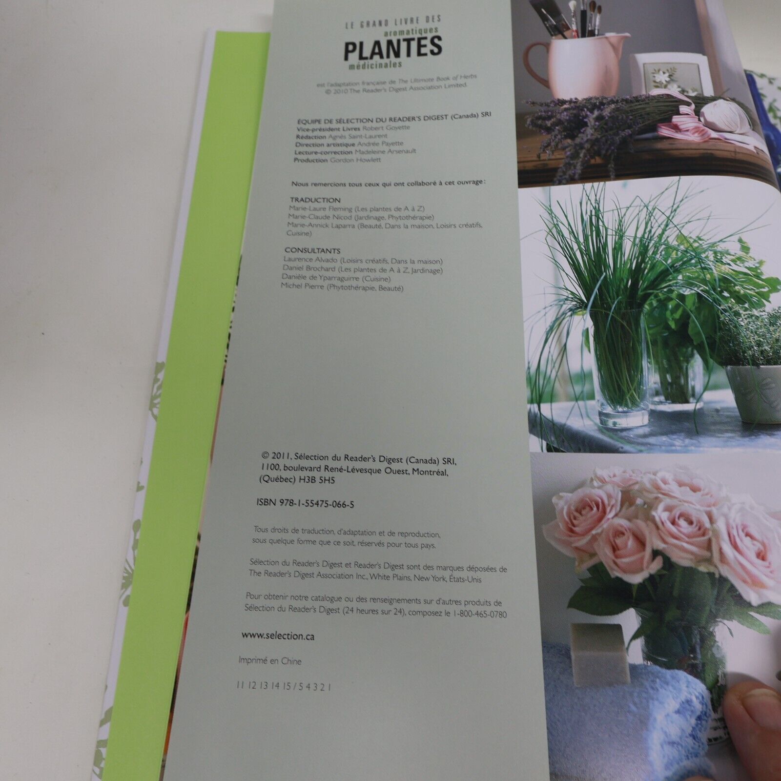 2011 Le Grand Livre des Plantes Aromatiques Médicinales Reader's Digest Cultiver