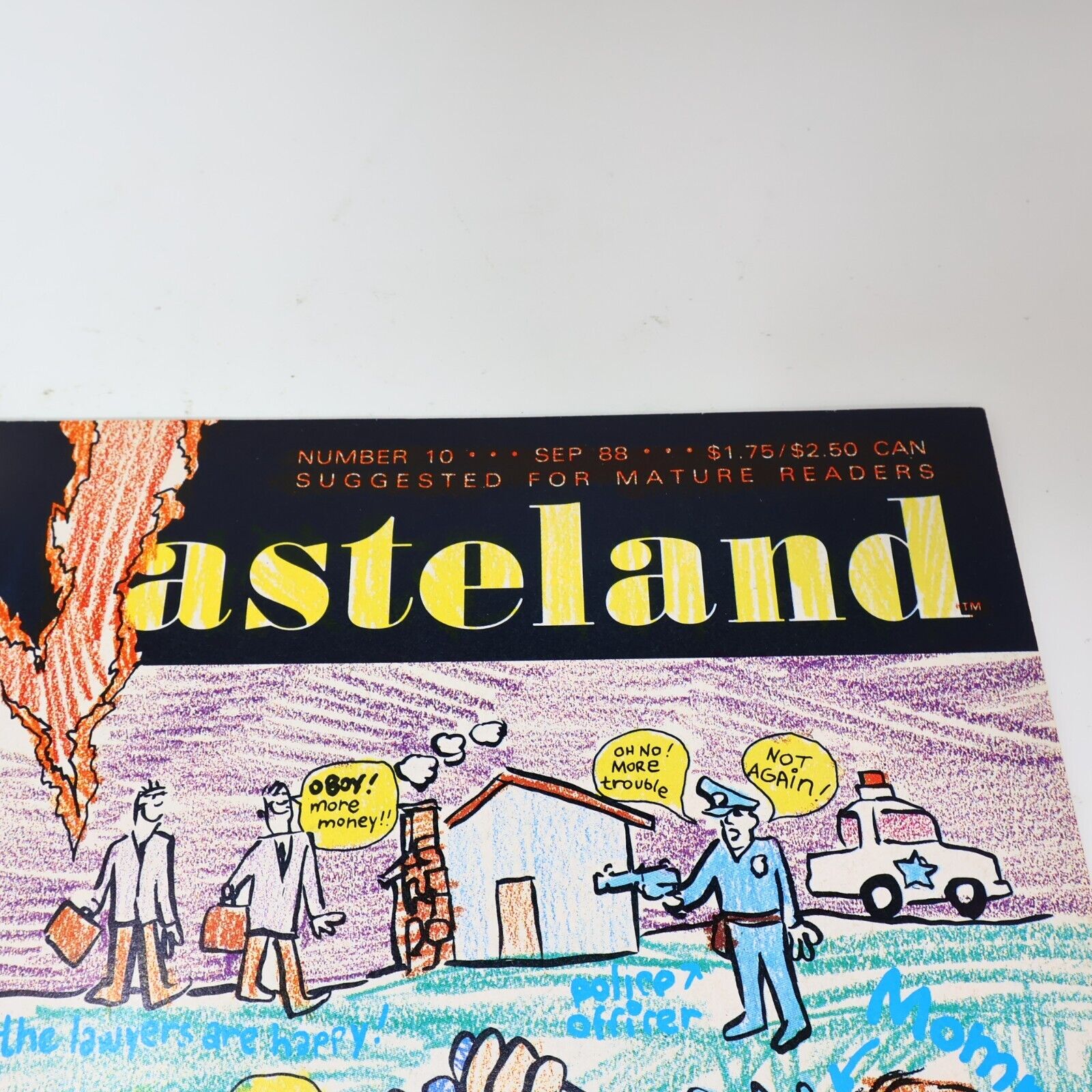 Lot 2 Comics Wasteland #6, 10 Del Close/John Ostrander/David Lloyd DC 1980s