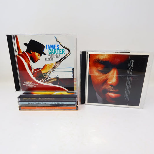James Carter 5 CD Lot Conversin' With The Elders/in Carterian Fashion Jazz