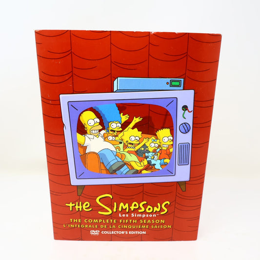 The Simpsons Season 5 DVD 2004 Collector's Matt Groening NTSC English/Français