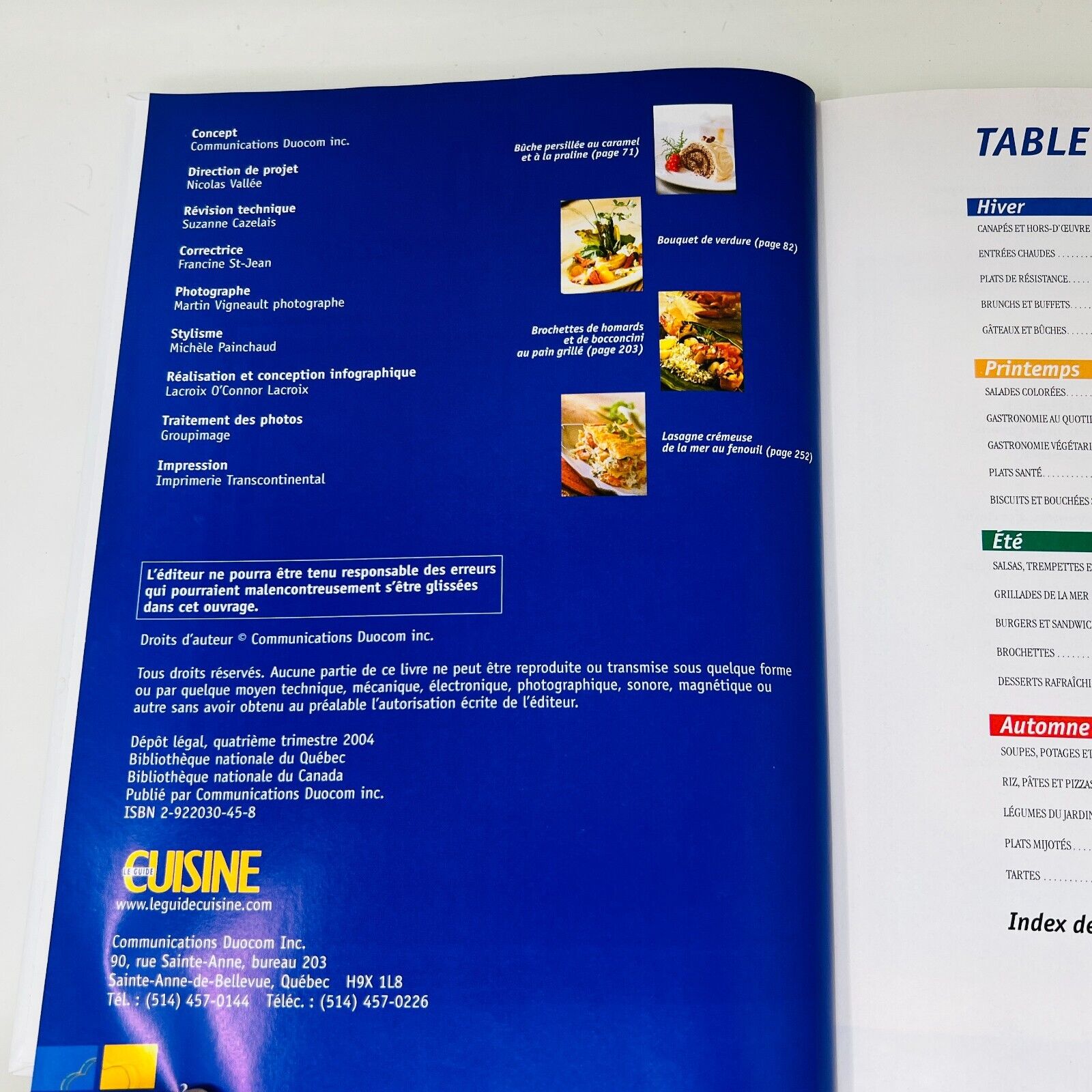 Les 300 Meilleures Recettes des 4 Saisons par les Éditeurs de "Le Guide Cuisine"