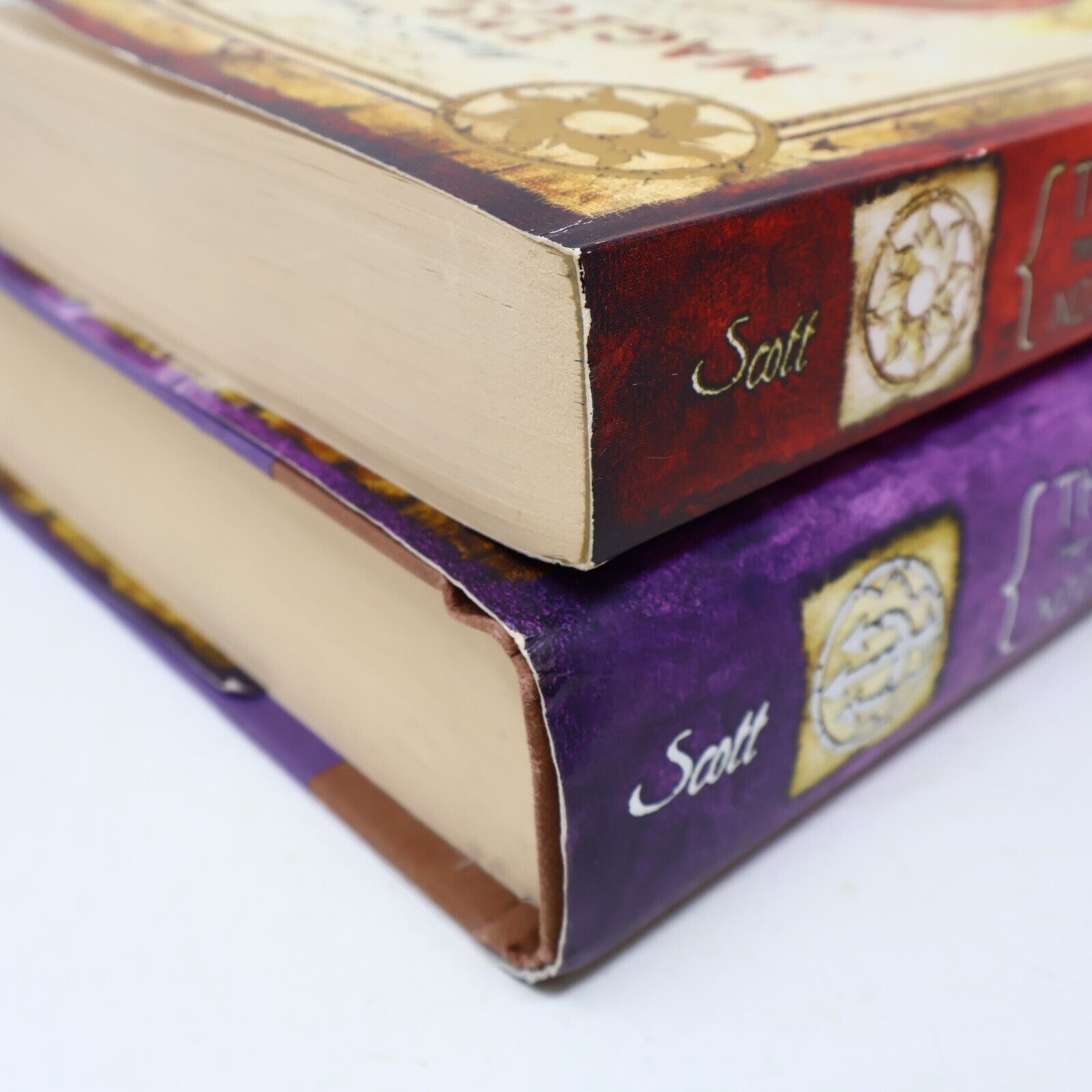 Lot 2 Books The Secrets of the Immortal Nicholas Flamel #2-3 by Michael Scott