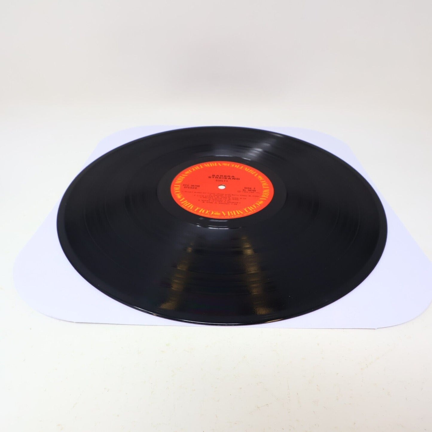 Barbra Streisand Guilty LP Record 1980 Canada XFC 36750 Gatefold Woman In Love